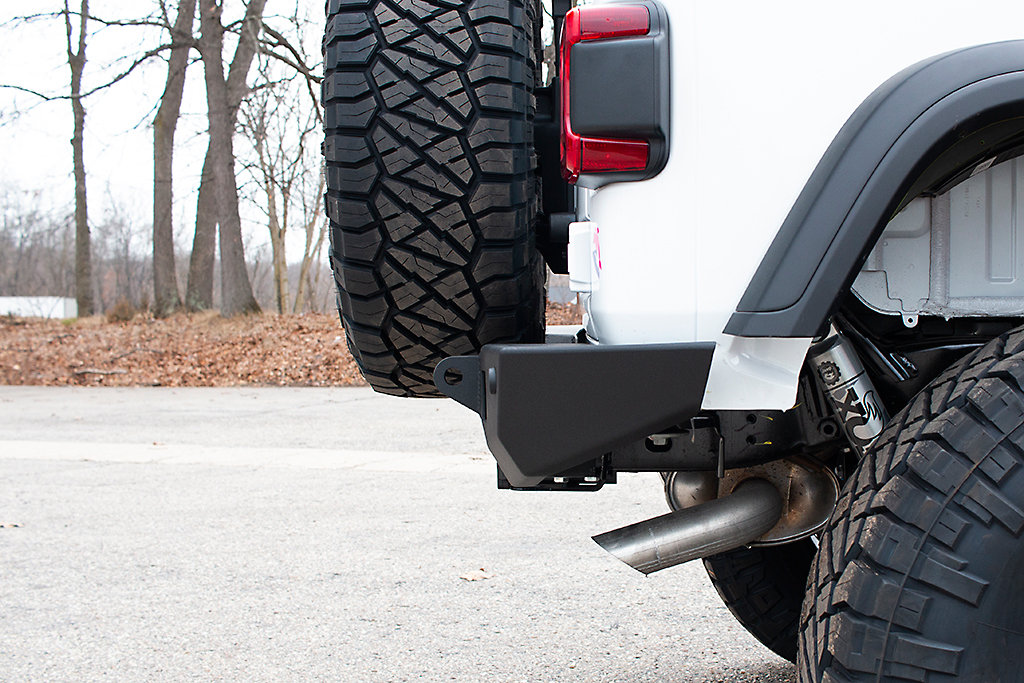 Jcr Offroad Jlrv Pc Vanguard Full Width Rear Bumper For 18