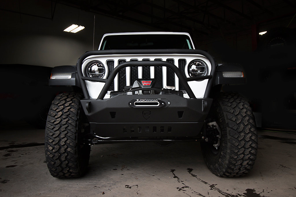 Jcr Offroad Jlfm Tx Pc Mauler Deluxe Stubby Front Bumper