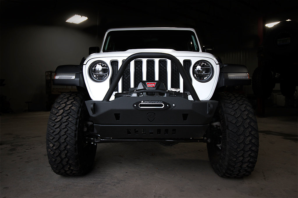 Jcr Offroad Jlfm T Pc Mauler Stubby Front Bumper With