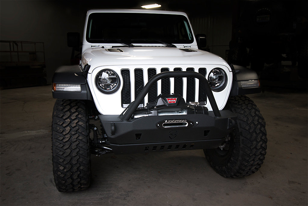 Jcr Offroad Jlfm T Pc Mauler Stubby Front Bumper With