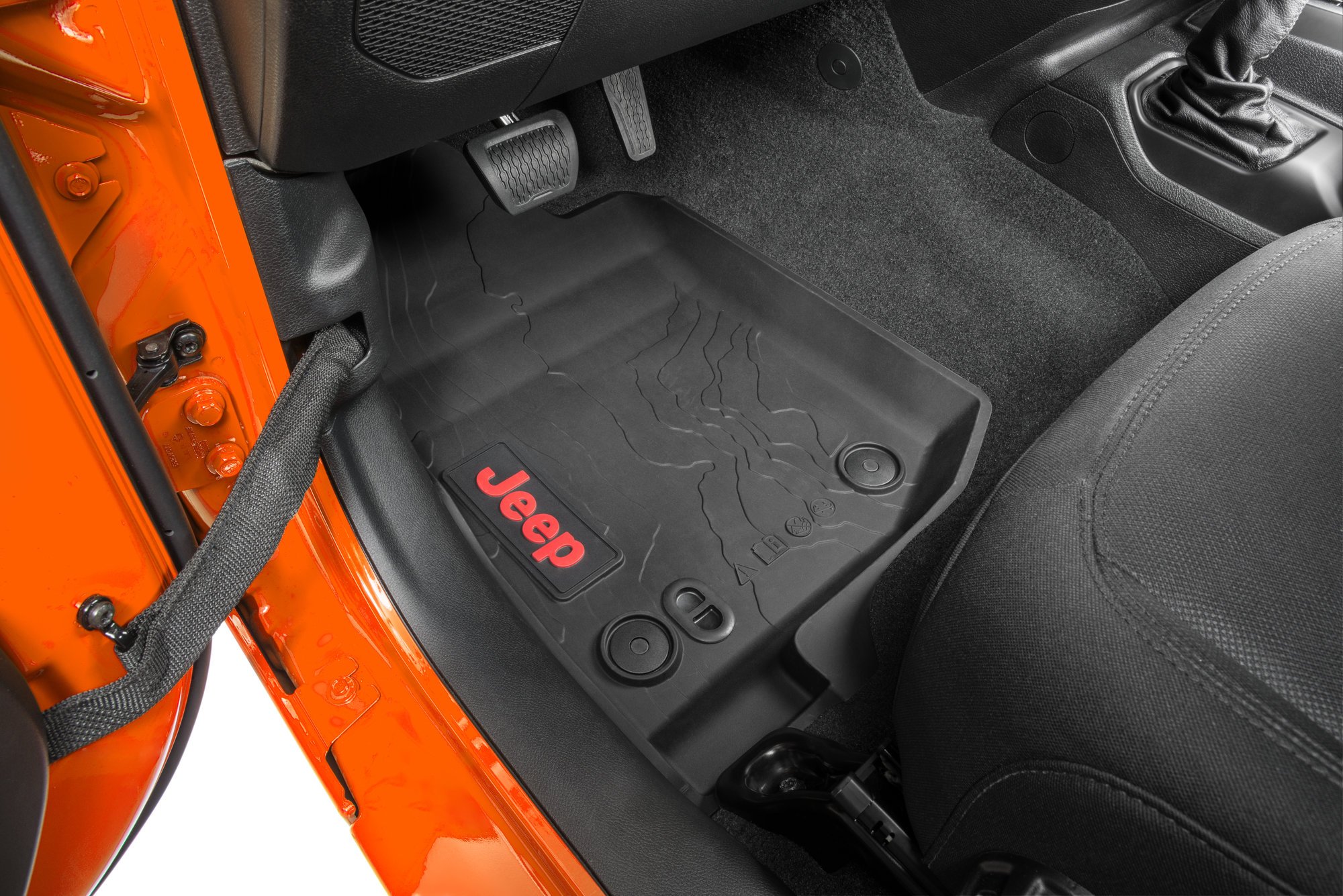 Mopar All Weather Floor Liners For 20 21 Jeep Gladiator Jt Quadratec