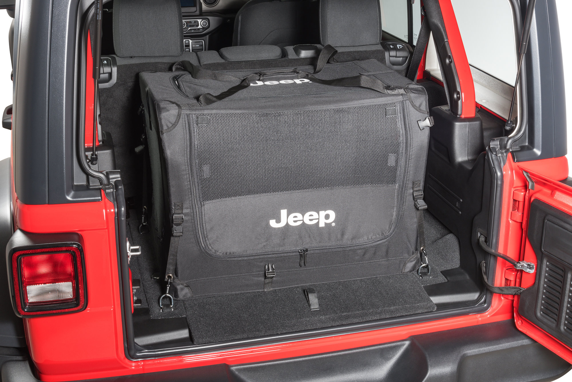 Mopar 82213729AC Collapsible Pet Kennel for 14 24 Jeep Wrangler JL Quadratec