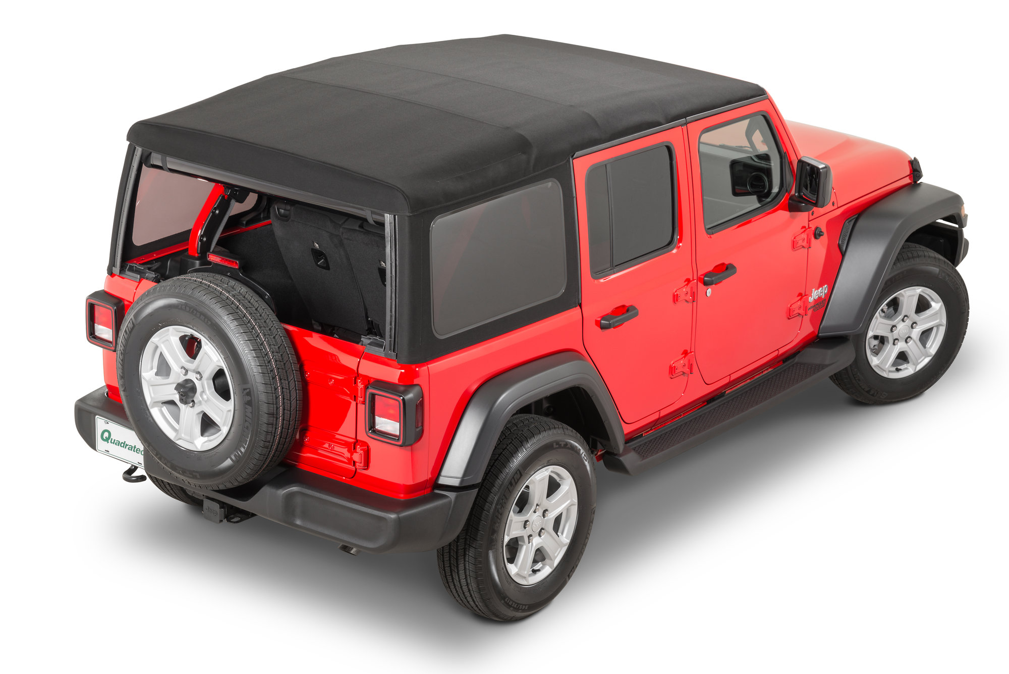 Mopar Twill Soft Top Kit for 18-22 Jeep Wrangler JL Unlimited | Quadratec Mopar Twill Soft Top Kit for 18-22 Jeep Wrangler JL Unlimited | Quadratec