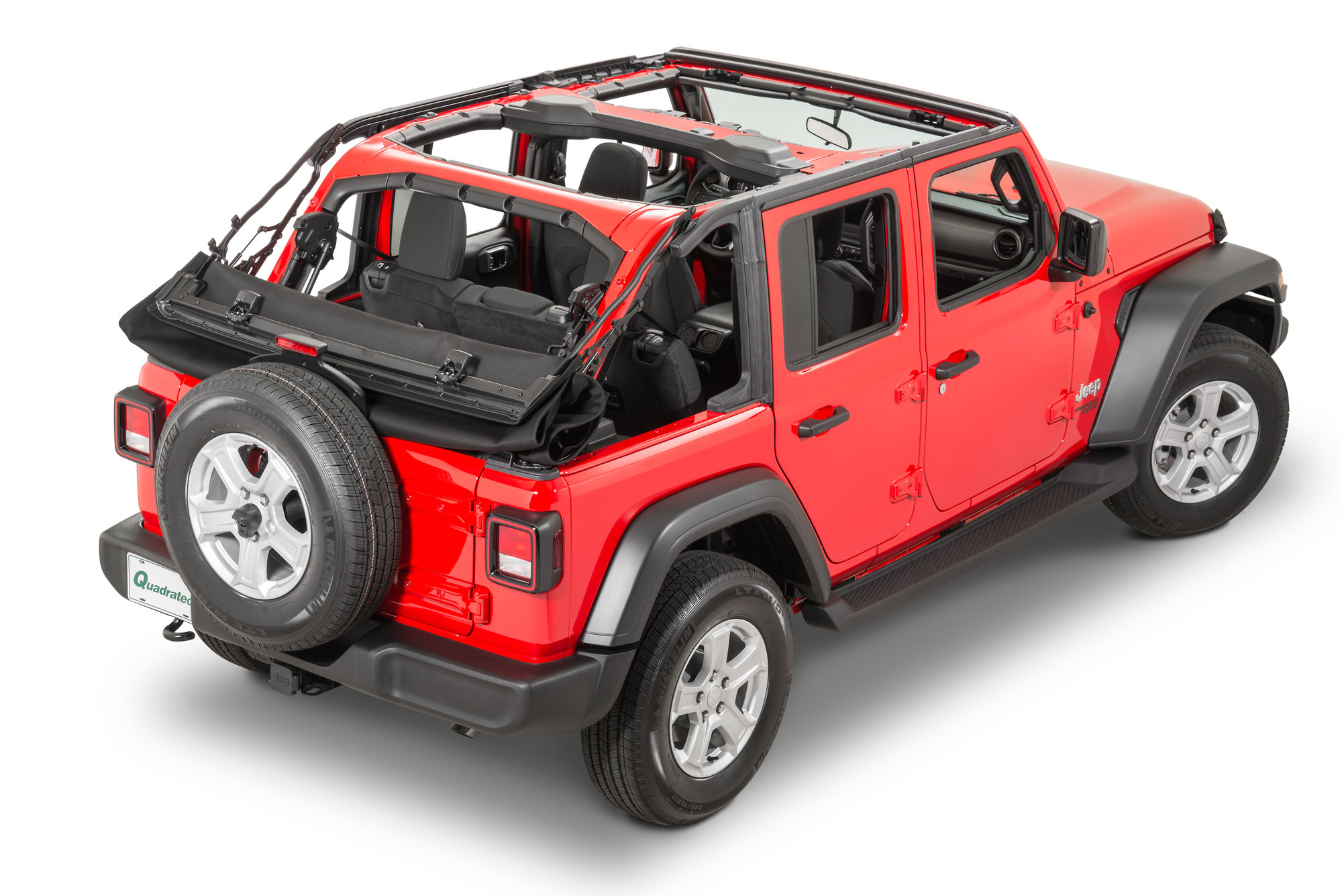 Mopar Twill Soft Top Kit for 18-22 Jeep Wrangler JL Unlimited | Quadratec