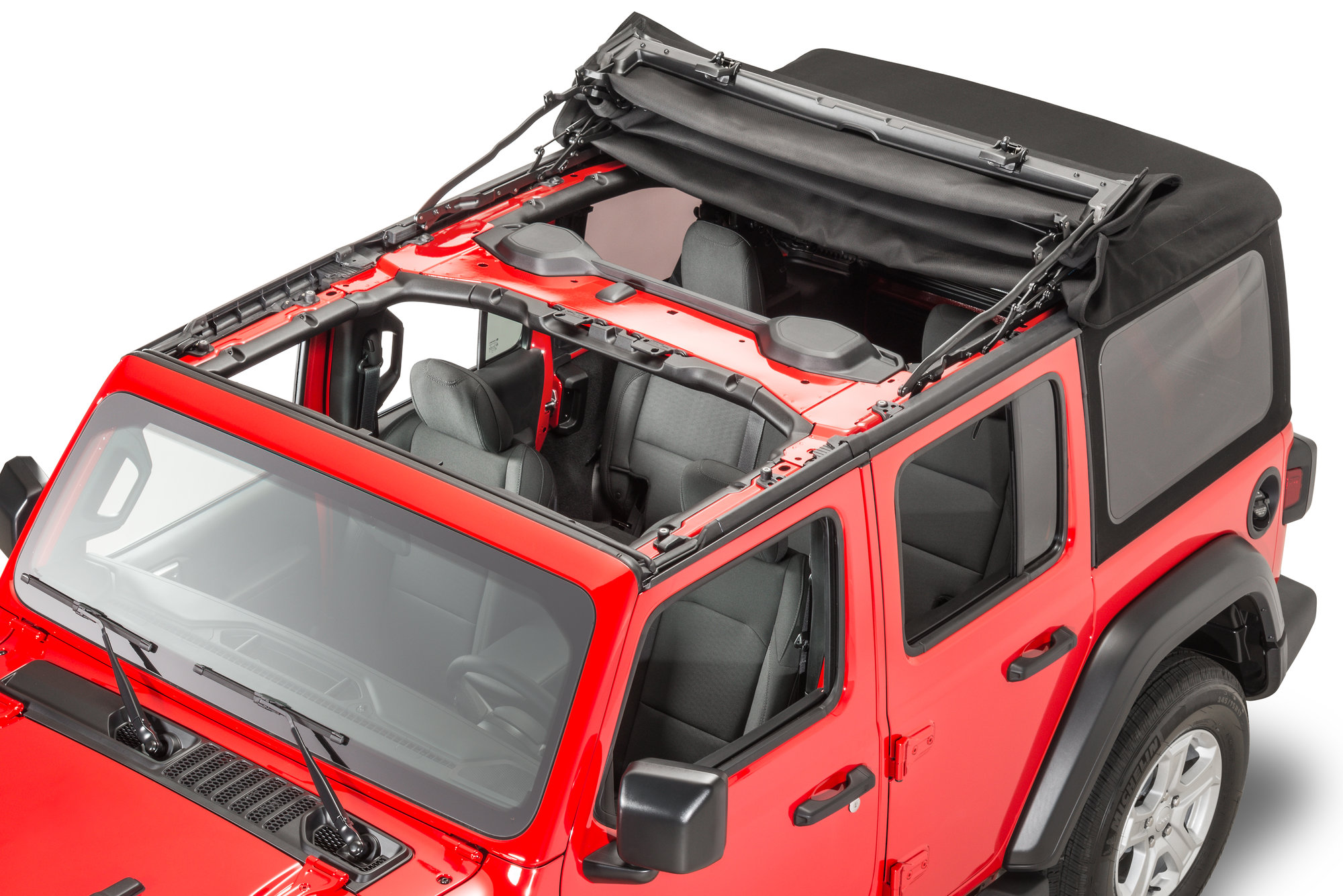 Mopar 82215915 Sailcloth Soft Top Kit for 1824 Jeep Wrangler JL