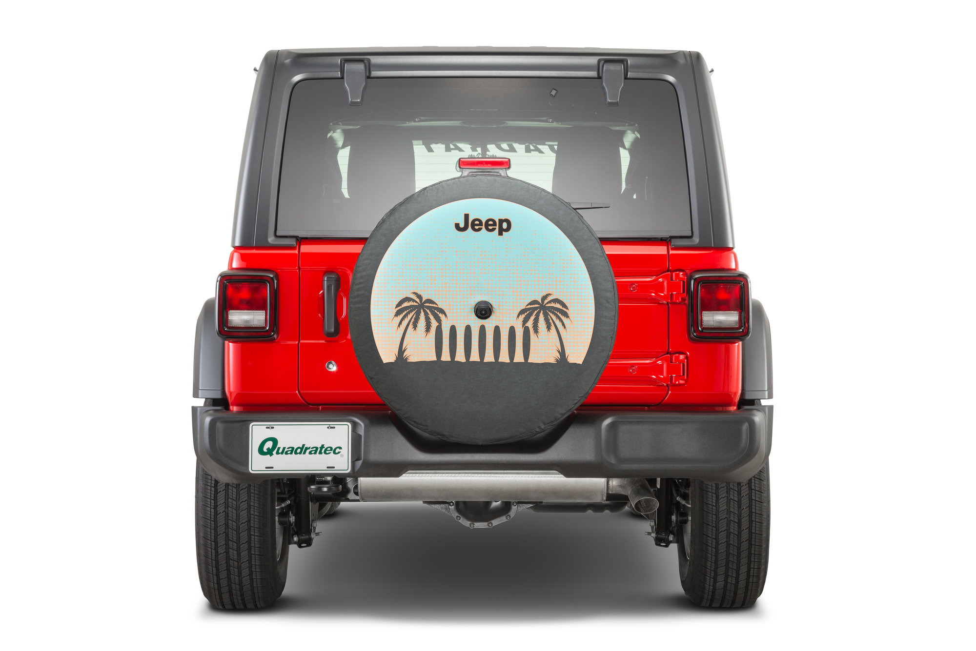 Mopar 82215431AB Cali Coastal Spare Tire Cover for 2018 Jeep Wrangler JL |  Quadratec