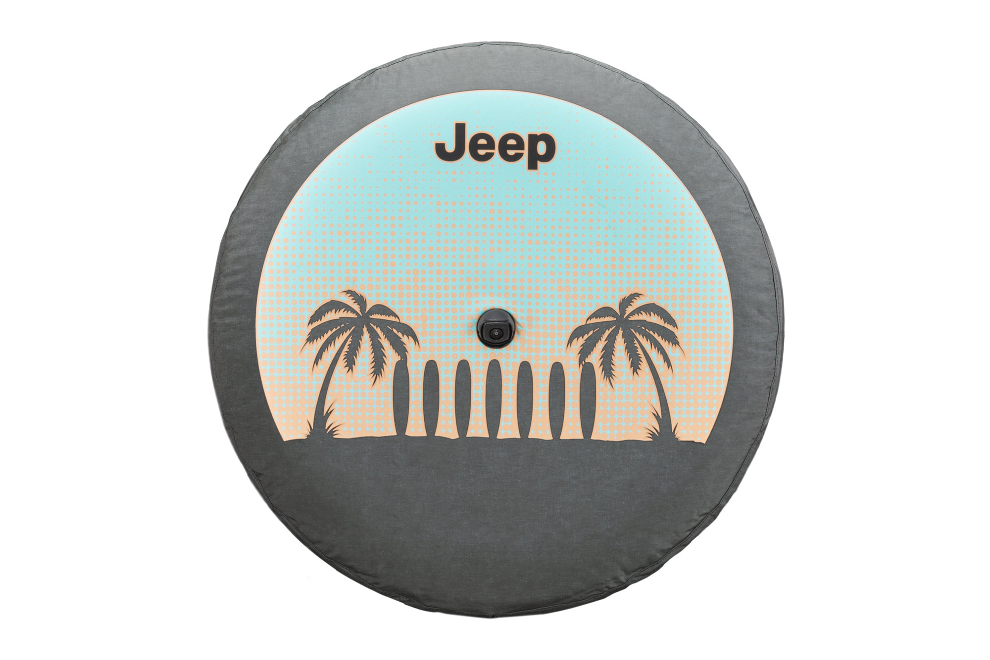 Mopar 82215431AB Cali Coastal Spare Tire Cover for 2018 Jeep Wrangler