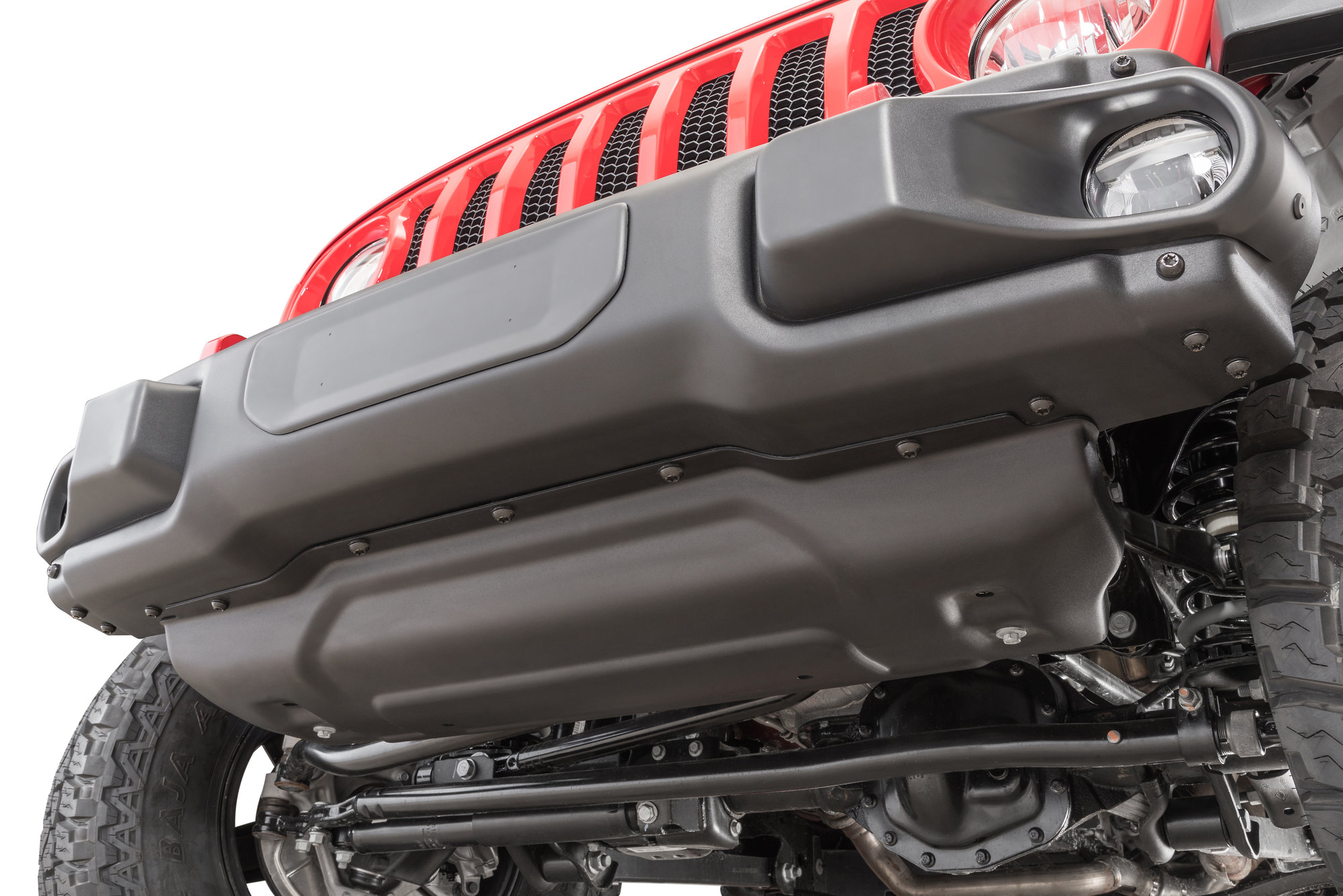 Mopar 82215121AC 3 Piece Rubicon Steel Front Bumper for 1822 Jeep