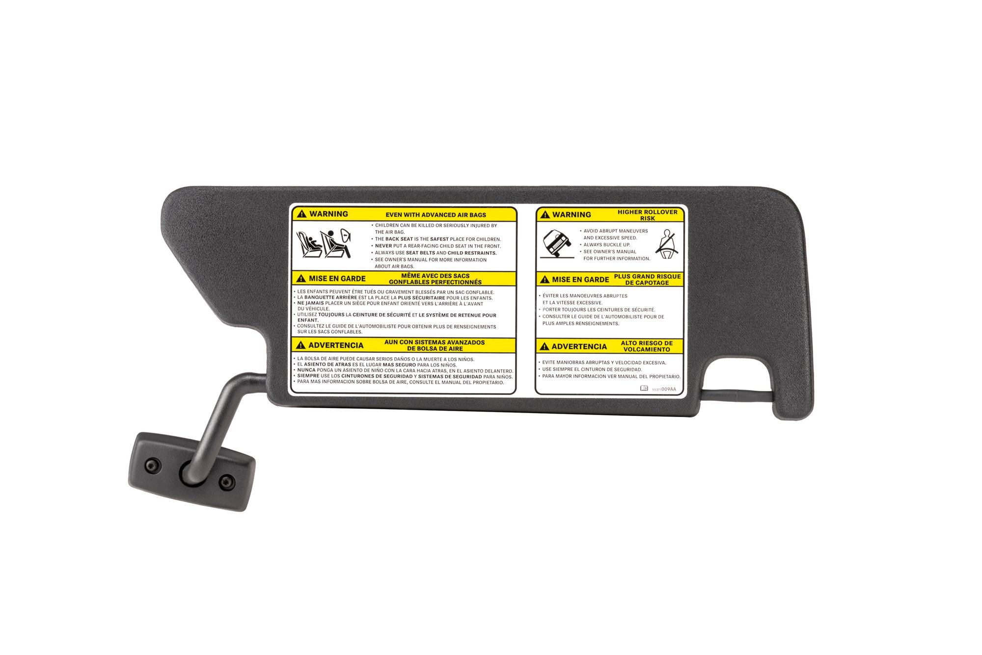 Sunページ Gray Car Left Sun Visor Sunshade Sunvisor For NISSAN SENTRA