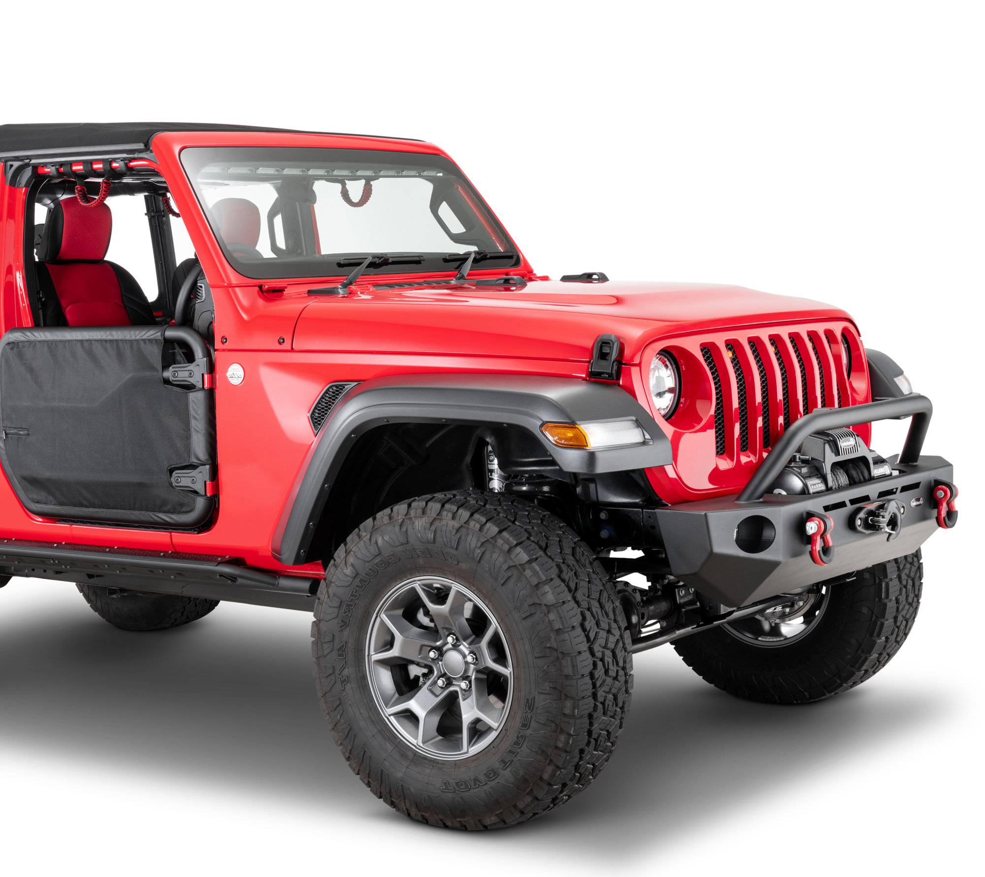 Mopar 77072563AA Tube Door Covers for 18-21 Jeep Wrangler JL