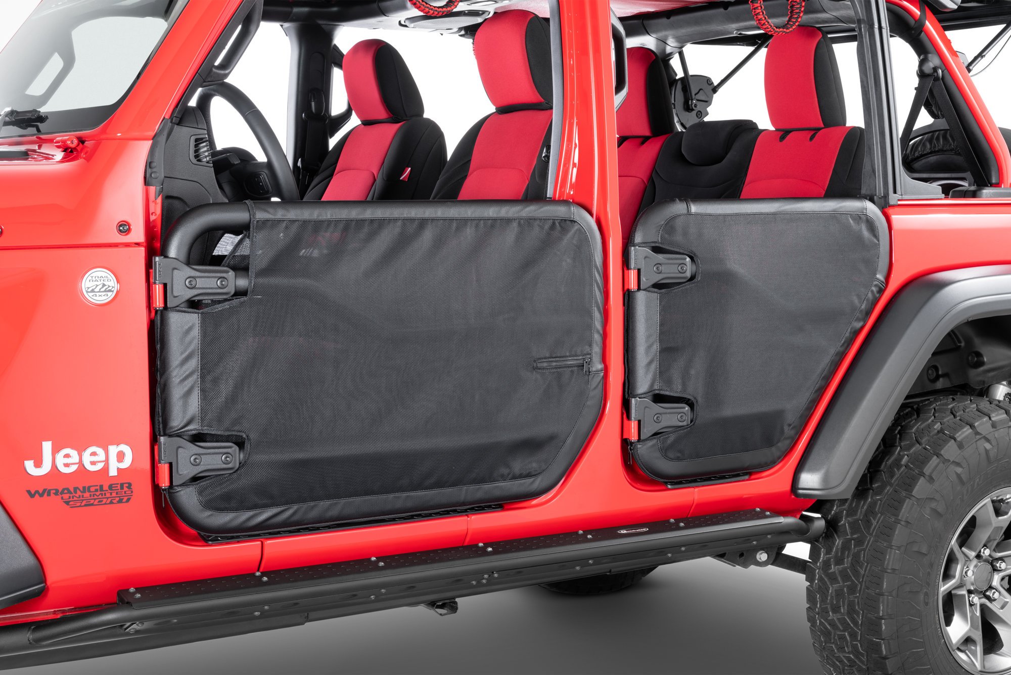 Mopar 77072564AA Tube Door Covers for 18-21 Jeep Wrangler JL Unlimited and  Gladiator JT | Quadratec