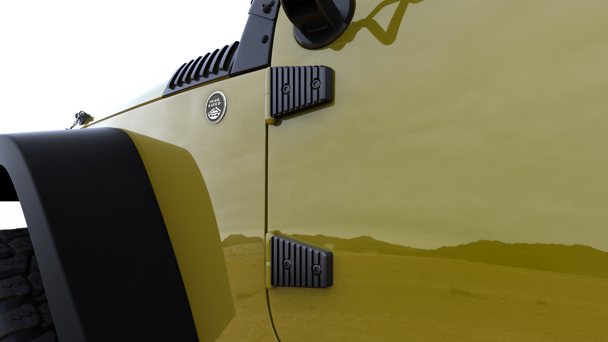 wrangler hinge covers