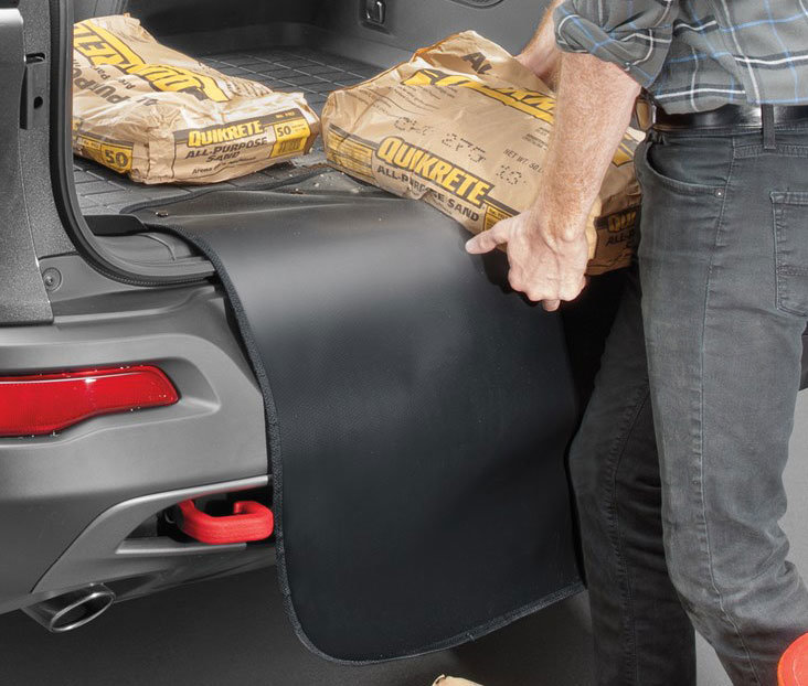 WeatherTech Rear Cargo Liner in Black for 1821 Jeep Wrangler JL