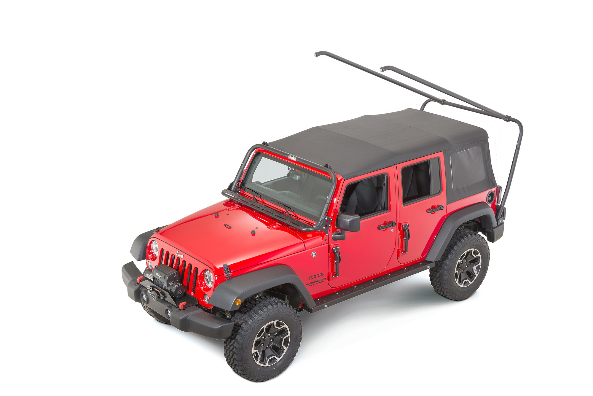 Kargo Master 50352 Congo Sport Rack For 07 18 Jeep Wrangler Jk Unlimited 4 Door Quadratec