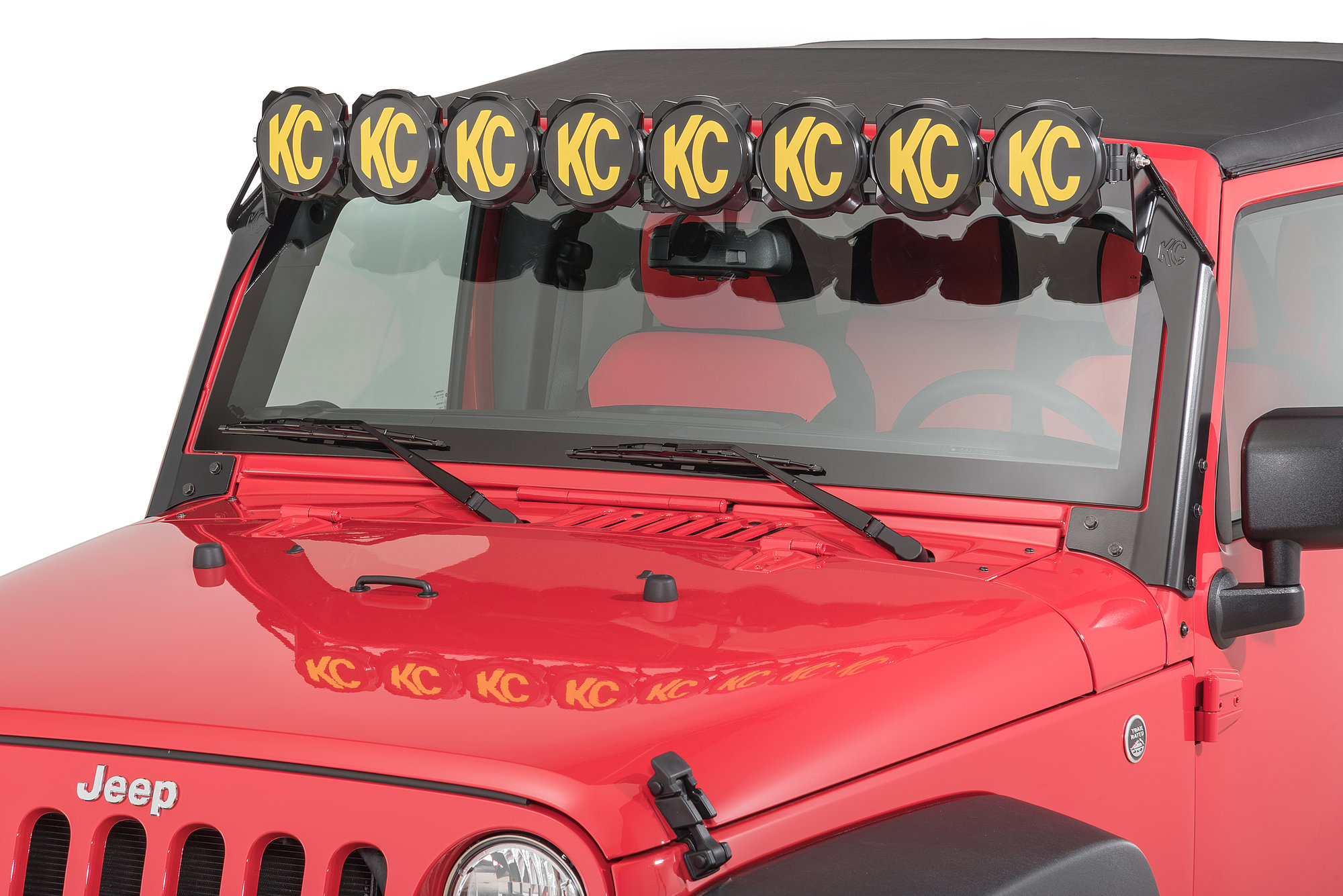 KC HiLiTES 91313 Gravity Pro6 LED Light Bar for 07-18 Jeep Wrangler JK |  Quadratec