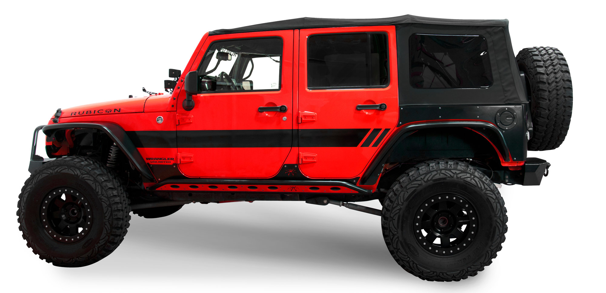 California extended brief top Jeep Wrangler JK Unlimited 4 door - HM4X4