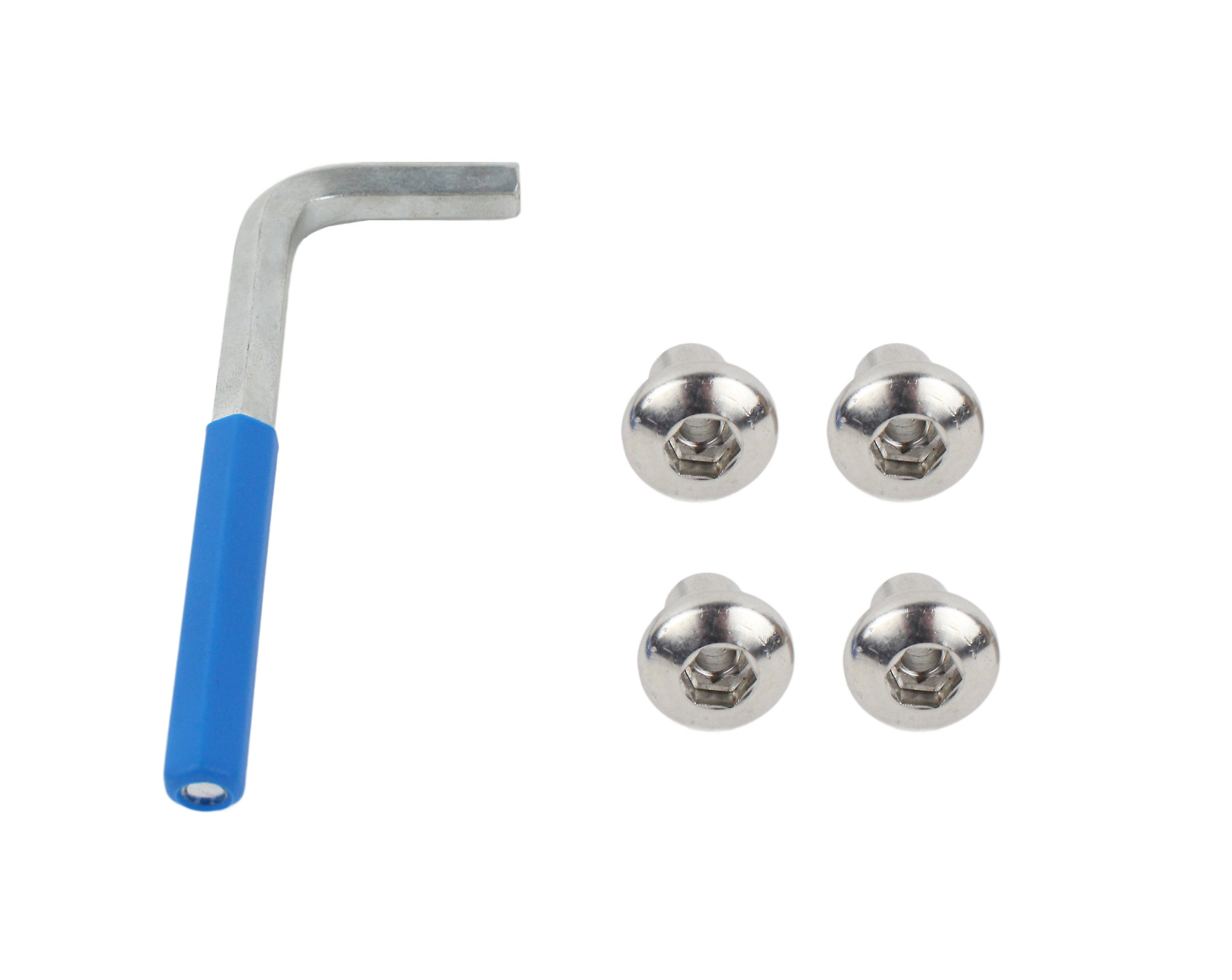 Kentrol AntiTheft Door Nut Kit for 0718 Jeep Wrangler JK Quadratec