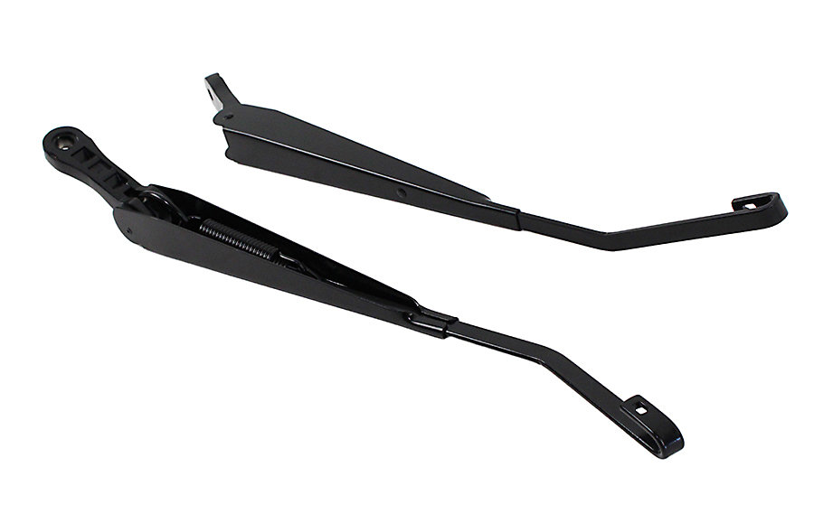 Kentrol 50591 Windshield Wiper Arm Pair in Black for 07-18 Jeep Wrangler JK  | Quadratec