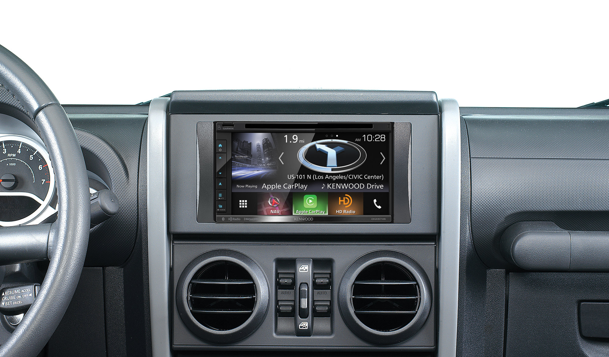 Kenwood Dnx 574s 6 8 Quot Navigation System Quadratec