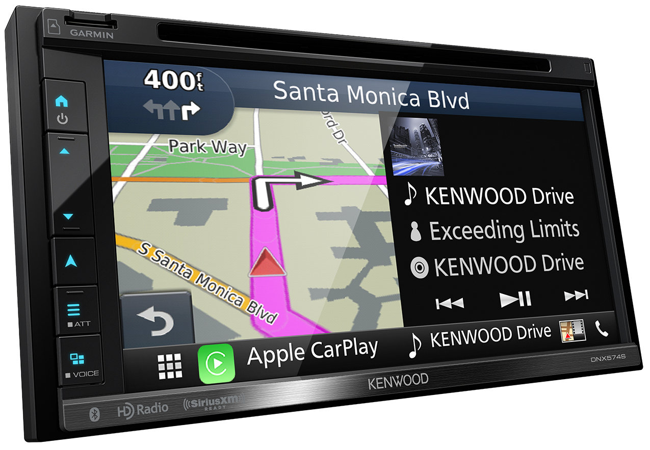 Kenwood DNX574S 6.8" Navigation System Quadratec