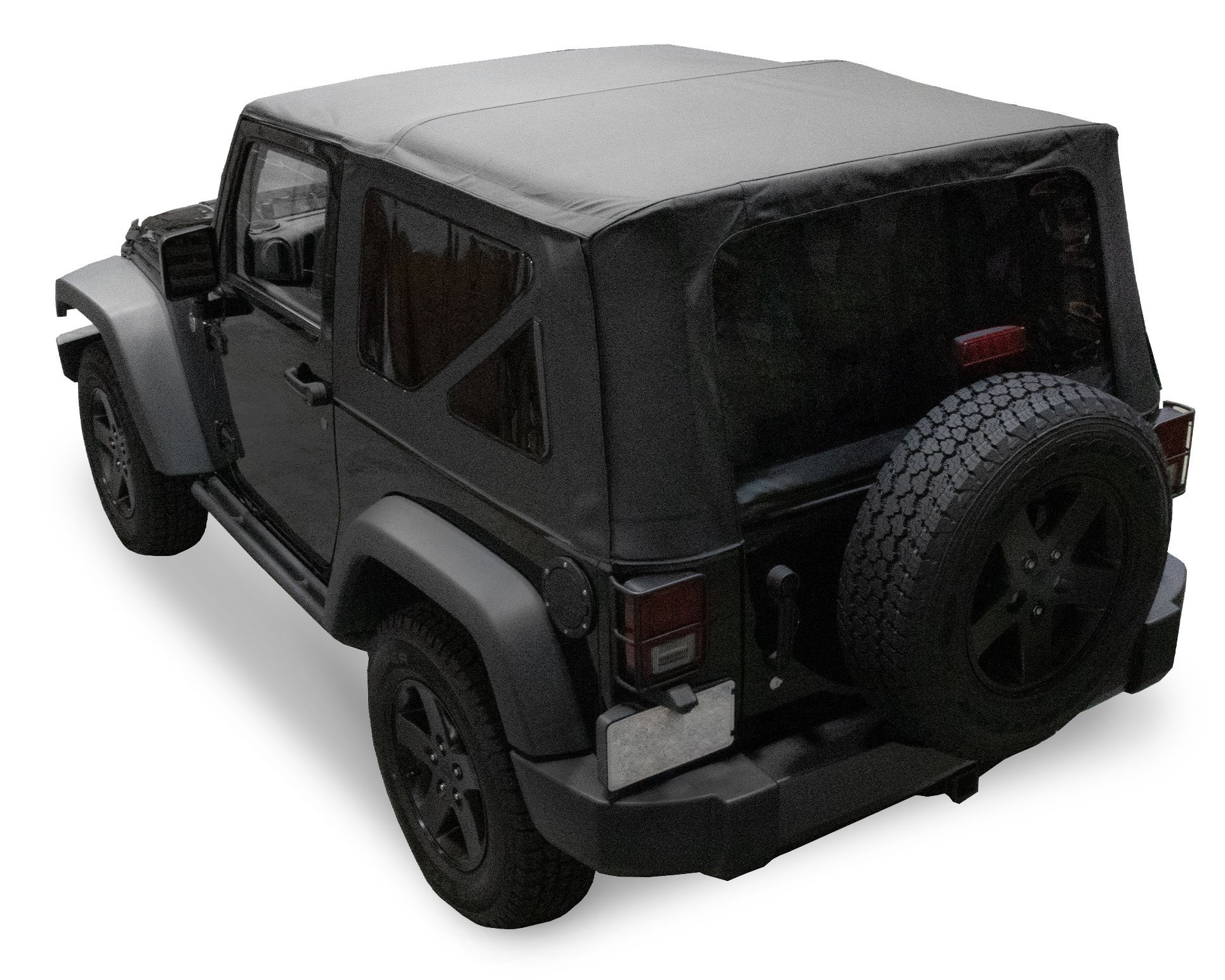 King 4WD Premium Replacement Soft Top for 07-18 Jeep Wrangler JK 2 Door |  Quadratec