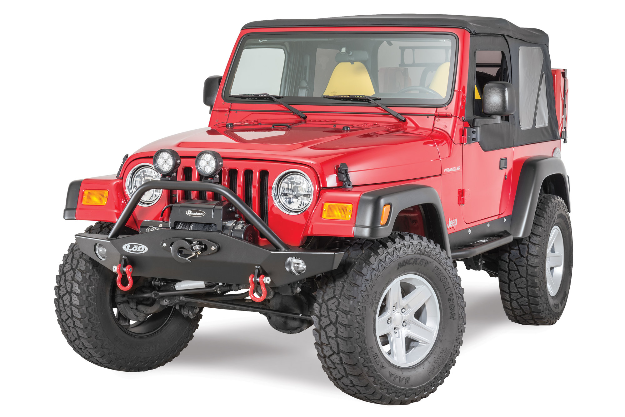 LoD Signature Series Full Front Bumper for 97-06 Jeep