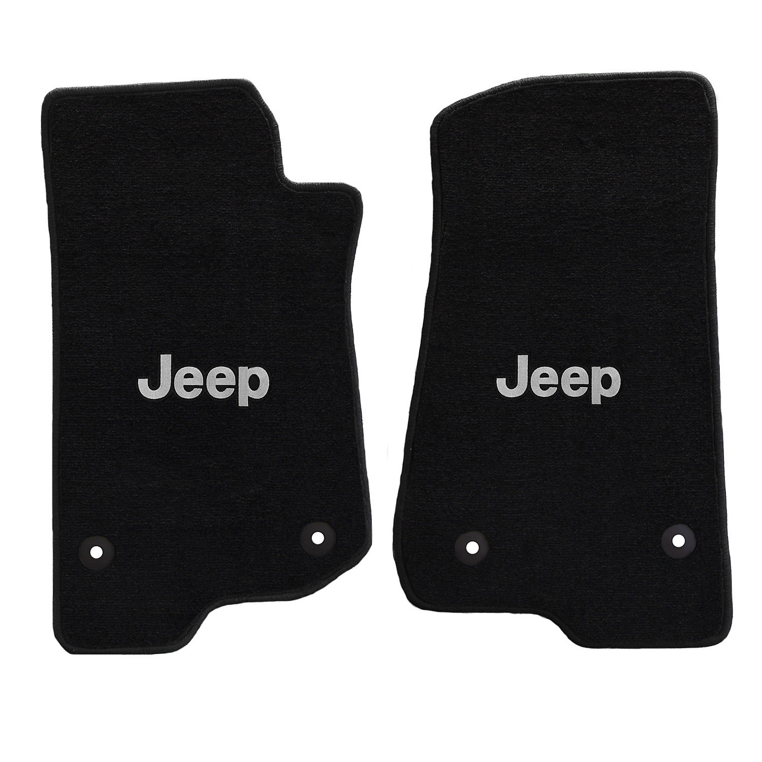 Lloyd Mats All Weather Jeep Logo Carpeted Floor Mats for 18-21 Jeep Wrangler JL Unlimited & Gladiator JT