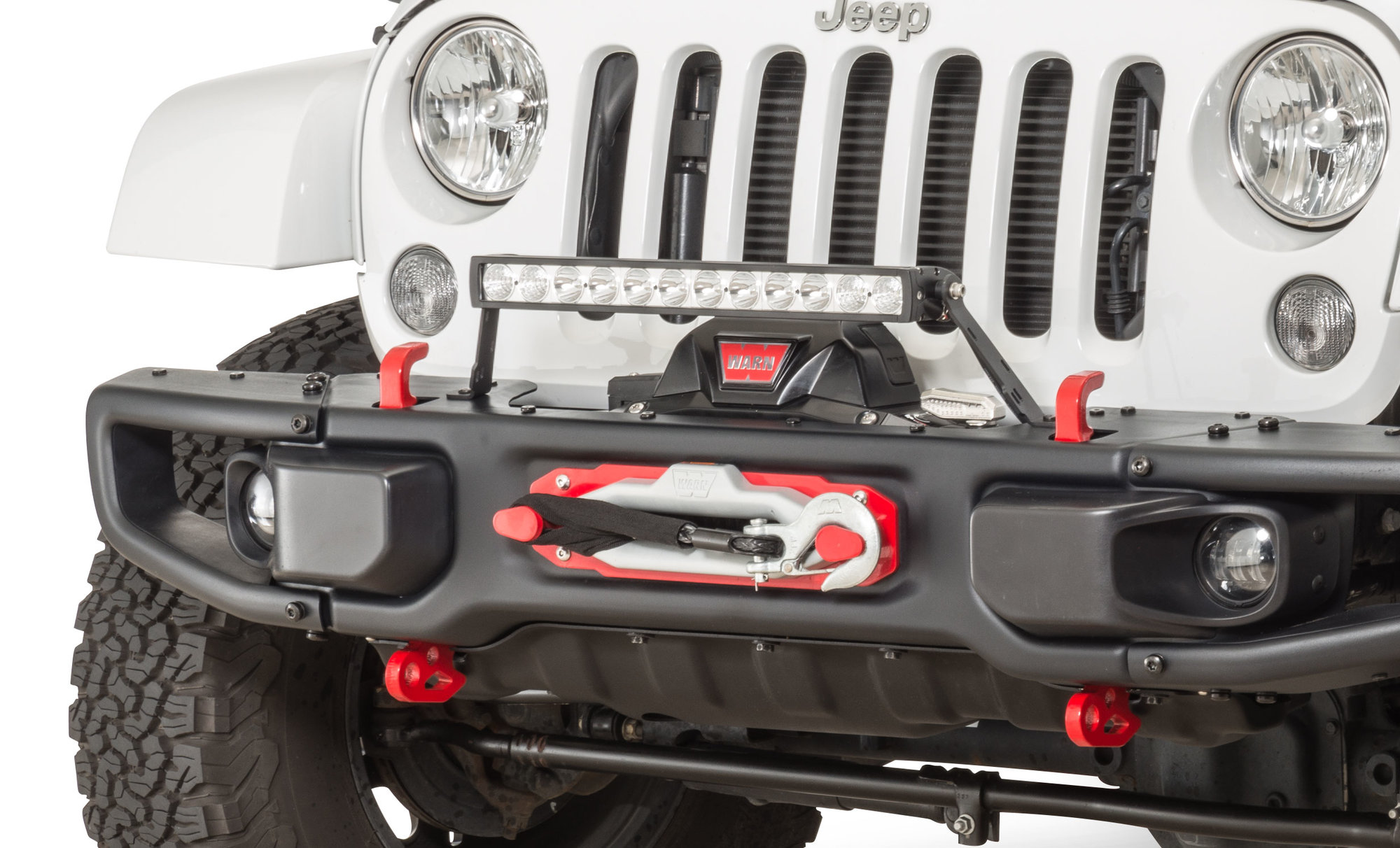 Maximus3 0400024LEDLB LED Light Bar Mount Bracket for 1318 Jeep