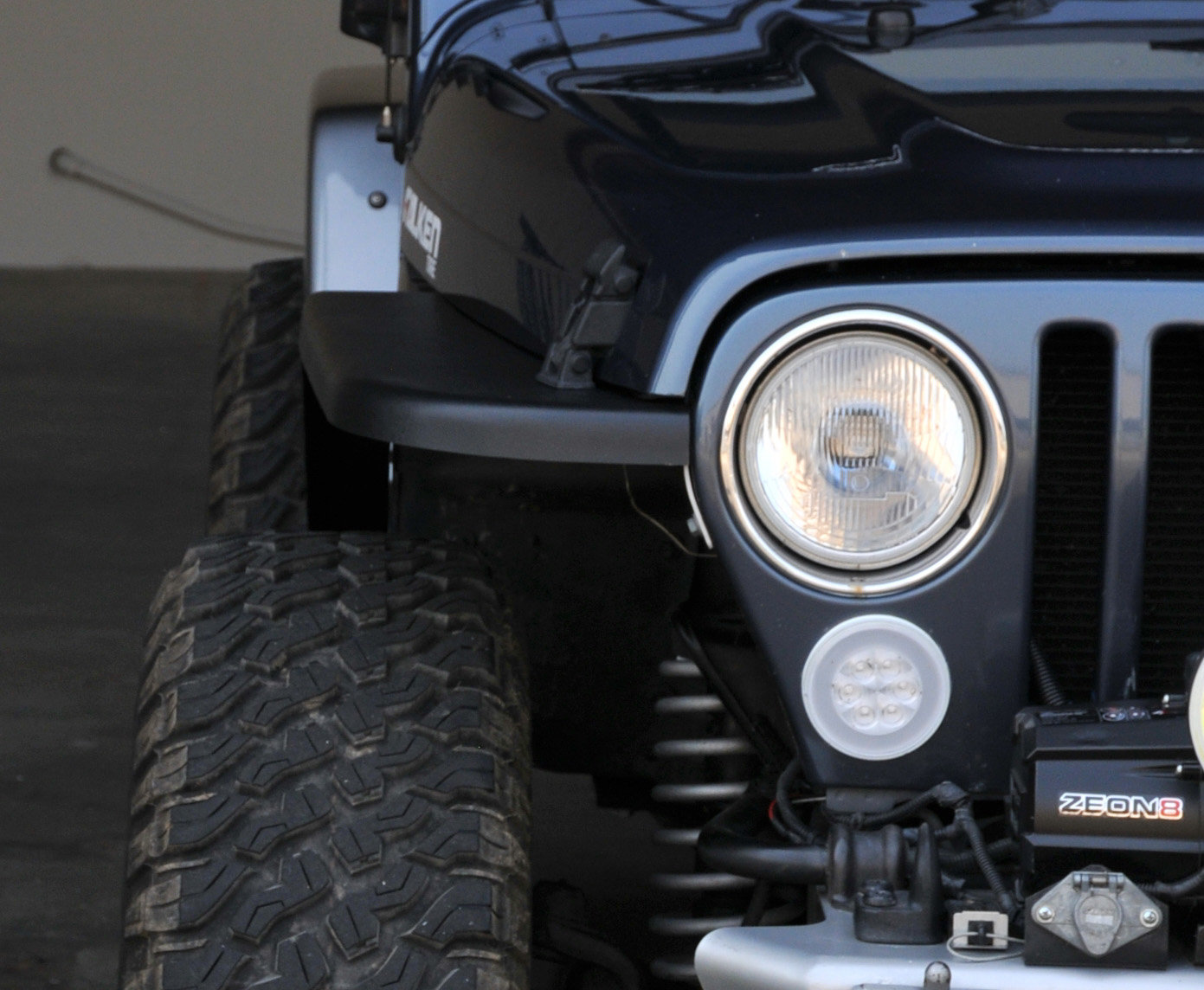 MCE Fenders Front and Rear Fender Flares for 97-06 Jeep Wrangler TJ |  Quadratec