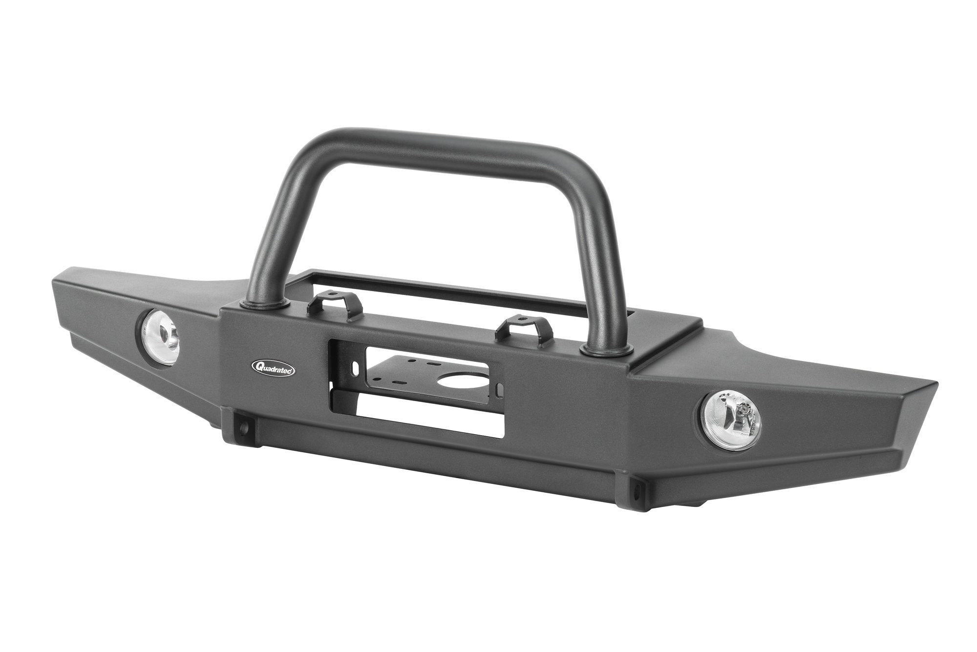 Quadratec Winch Ready Bull Bar Front Bumper with Q9000 Self Recovery