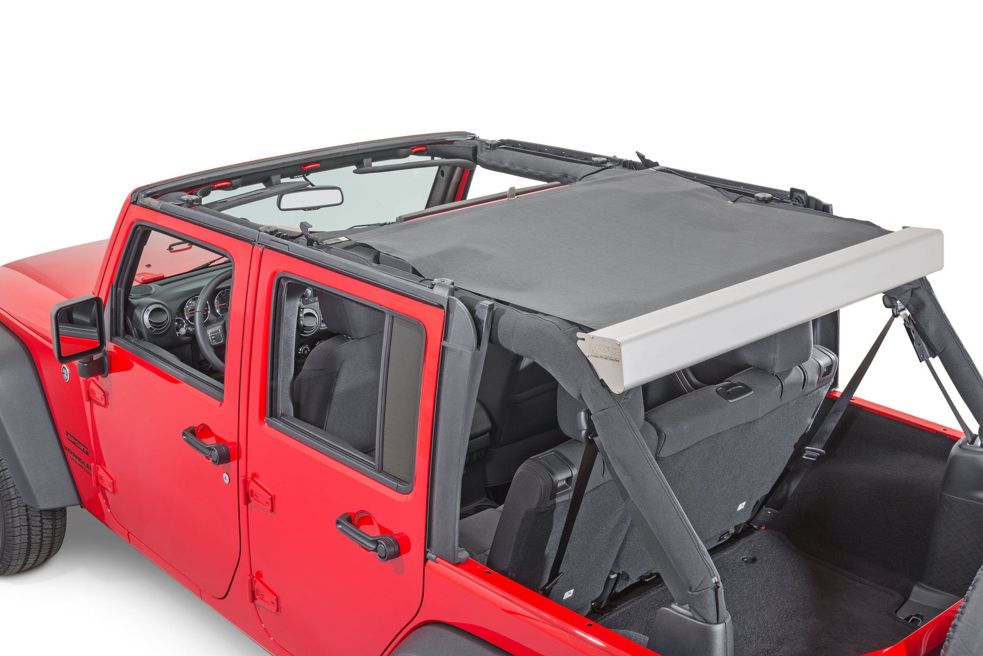Jeep jl retractable sun shade discount