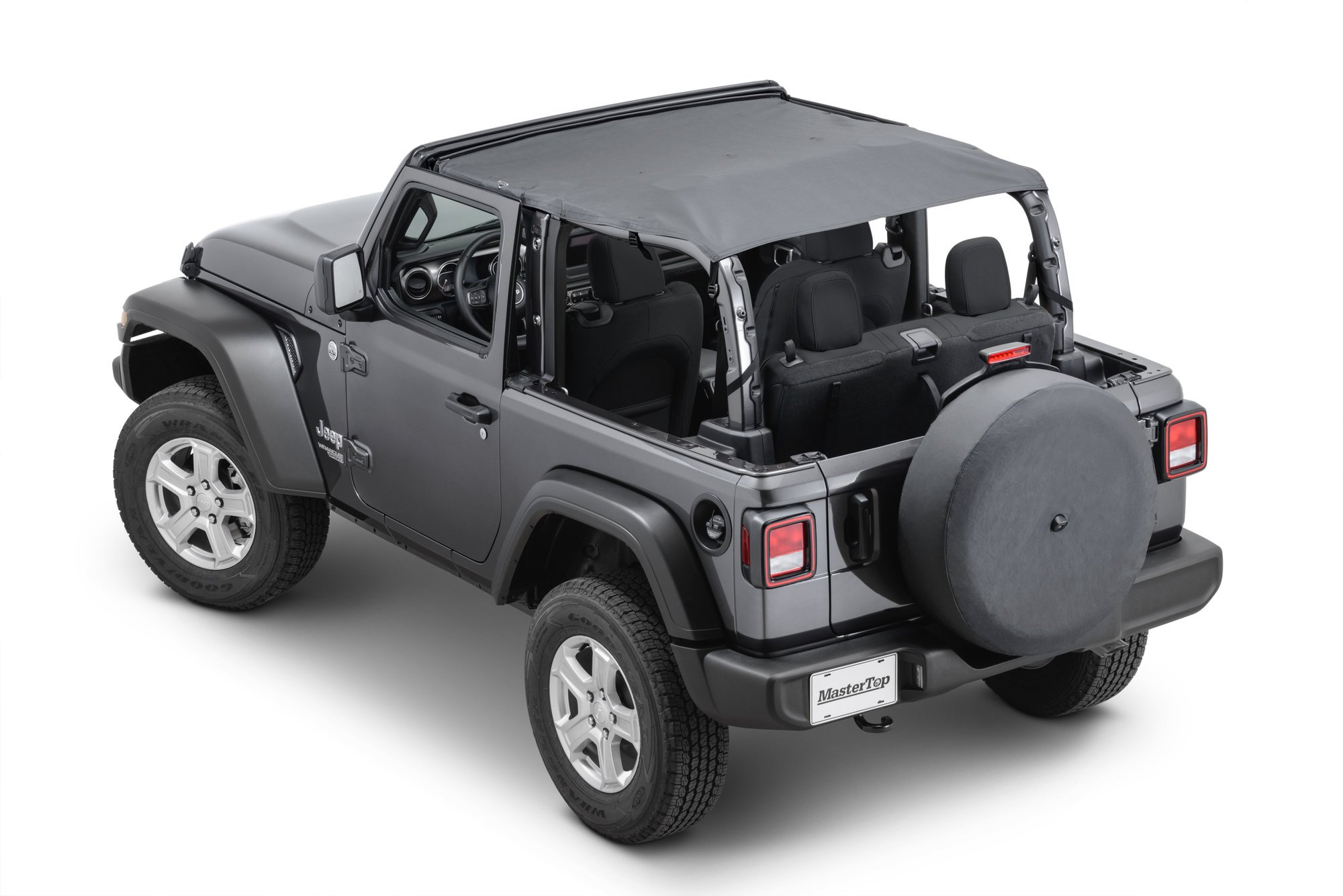 MasterTop Bimini Top Plus for 18-21 Jeep Wrangler JL 2-Door | Quadratec