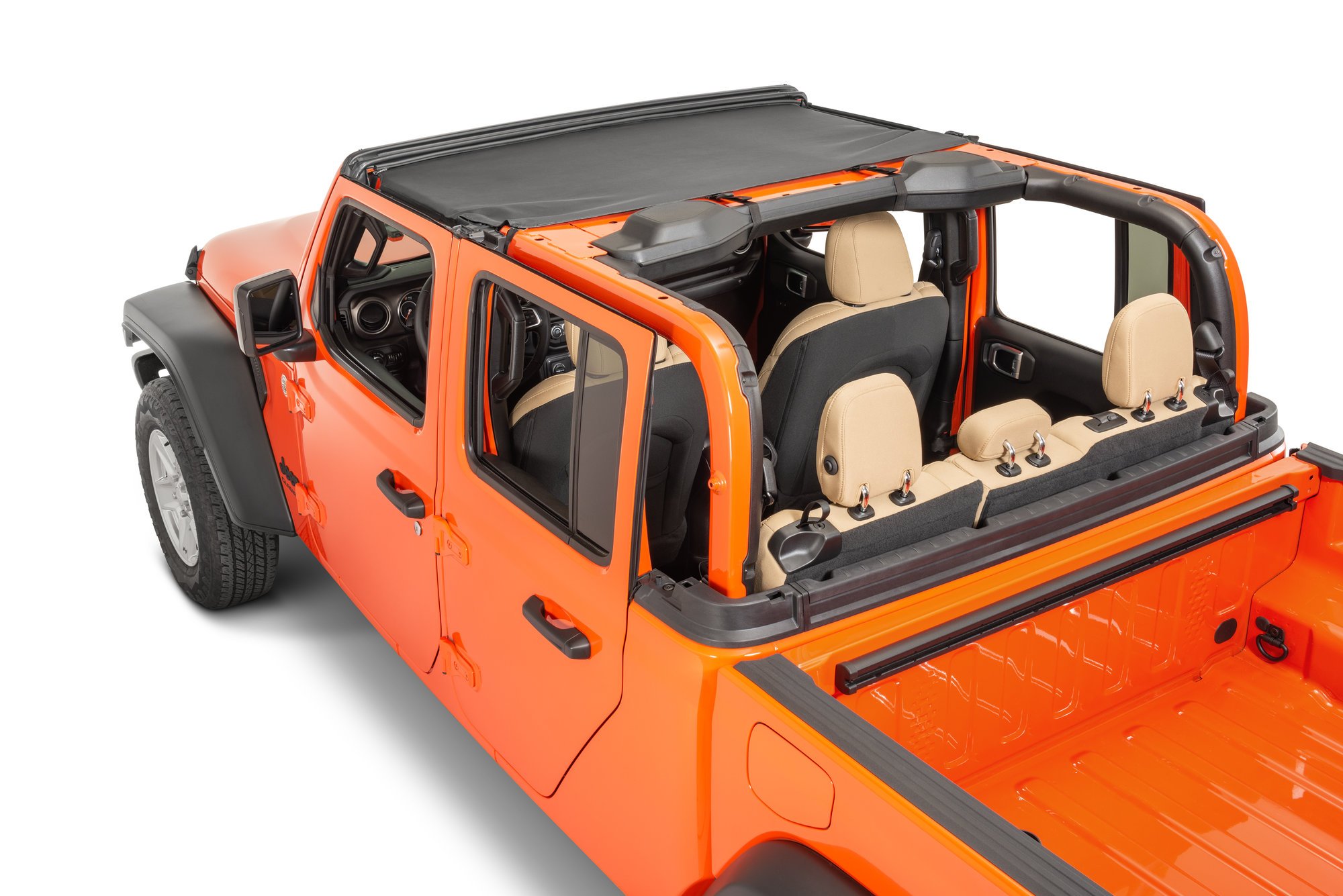 MasterTop Bimini Summer Top for 18-23 Jeep Wrangler JL & Gladiator