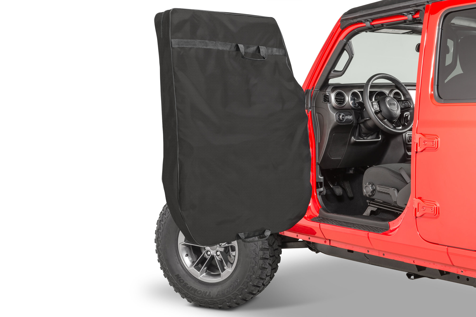 Jeep wrangler on sale door rack