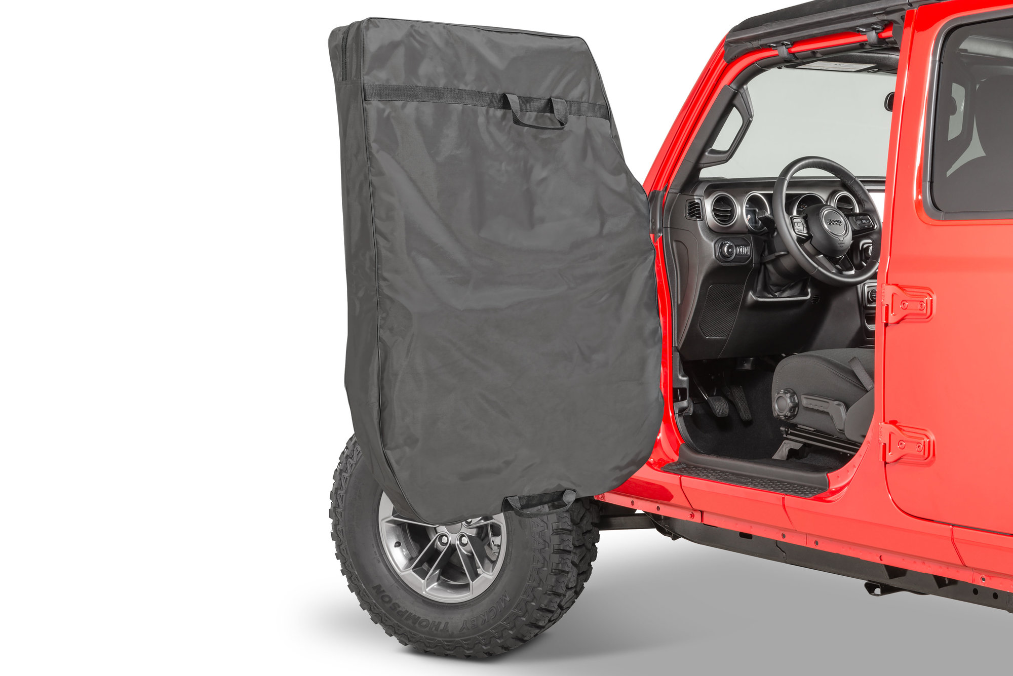 MasterTop 13110001 Hard Door Storage Bag for 76-22 Jeep CJ7, YJ, TJ, JK,  JL, & Gladiator JT | Quadratec