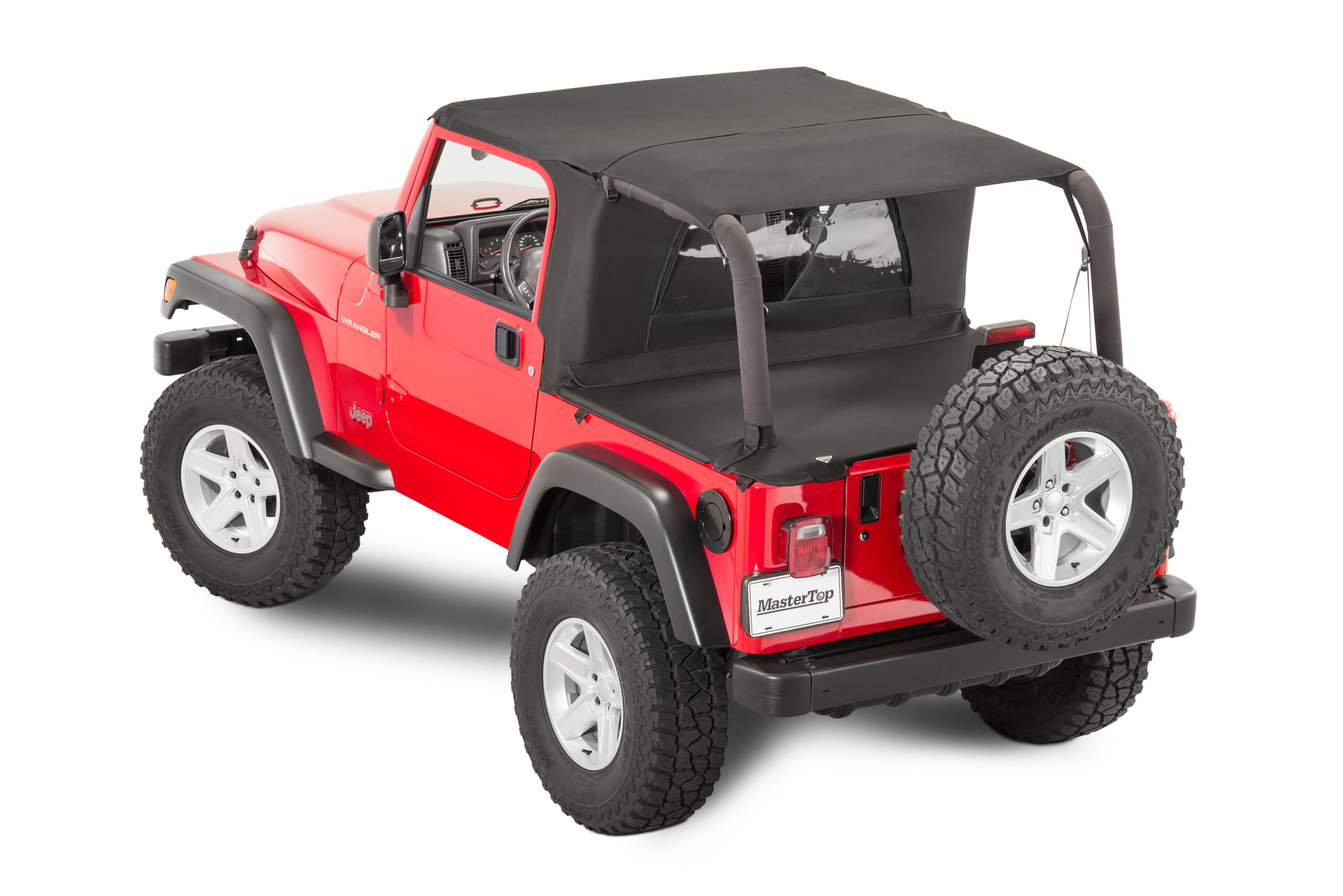 MasterTop Ultimate Summer Combo in MasterTwill® Fabric for 97-06 Hard Top  Equipped Jeep TJ Wrangler | Quadratec