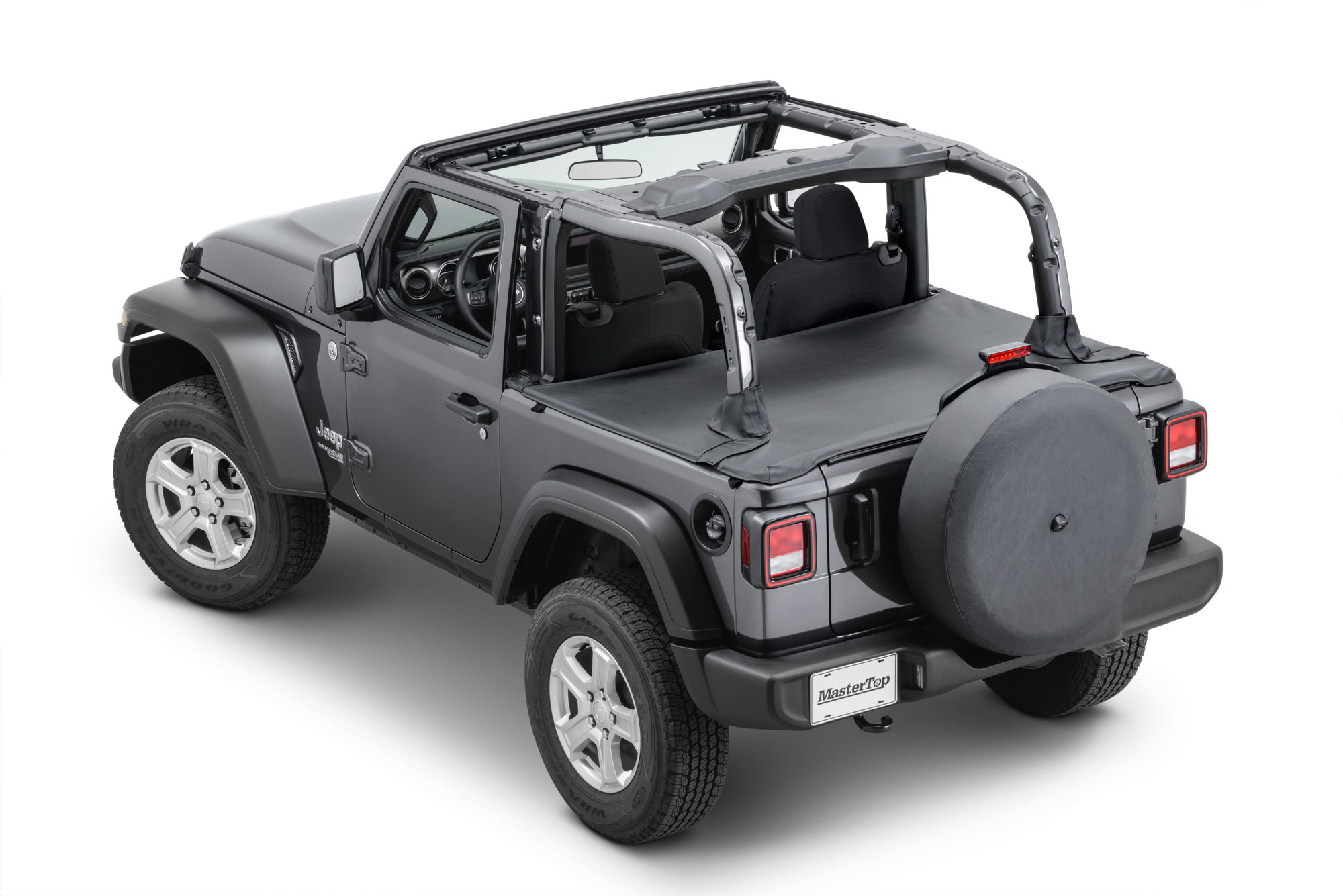 MasterTop Tonneau Cover for 18-22 Jeep Wrangler JL 2-Door | Quadratec