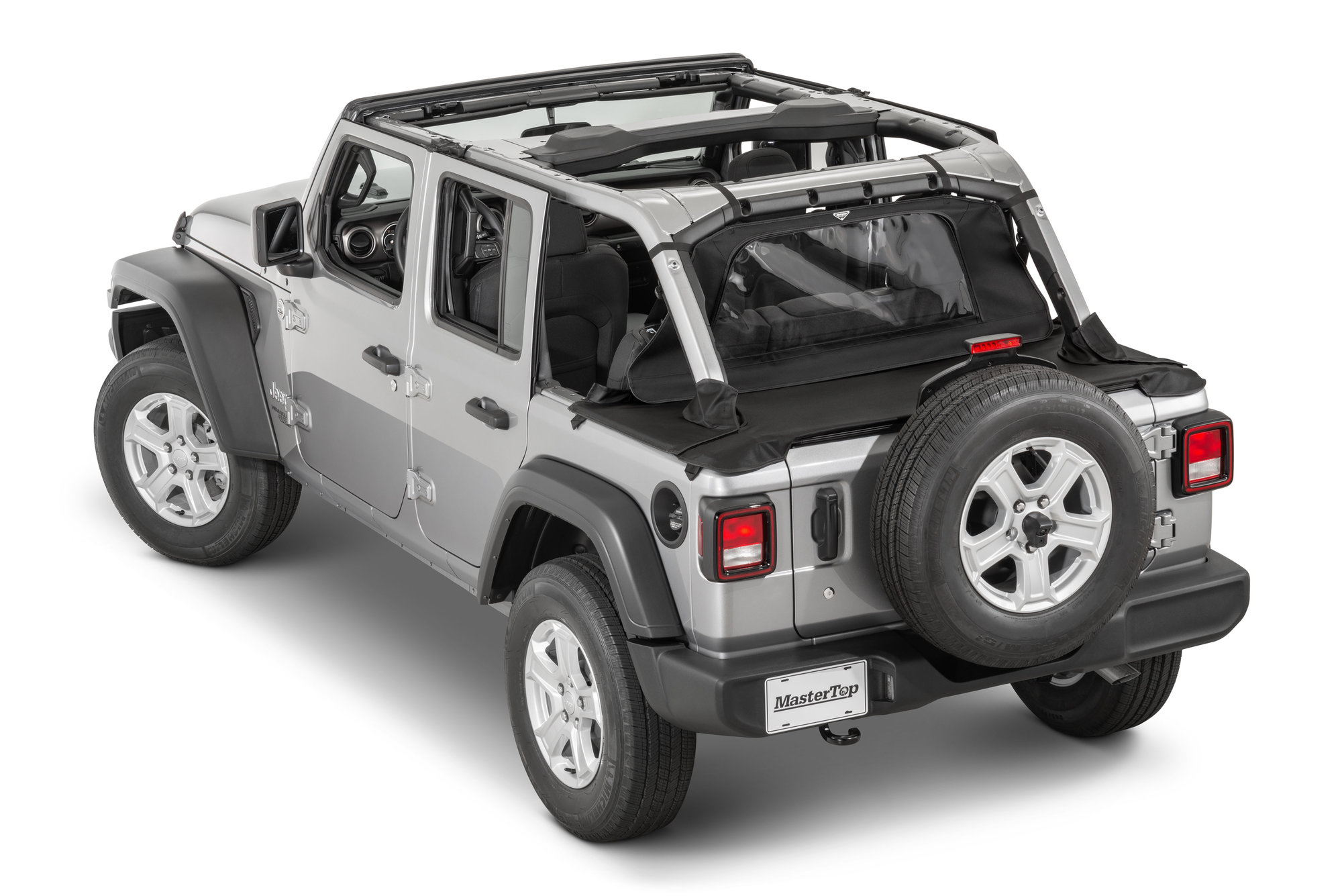 MasterTop Tonneau Cover for 18-21 Jeep Wrangler JL Unlimited | Quadratec