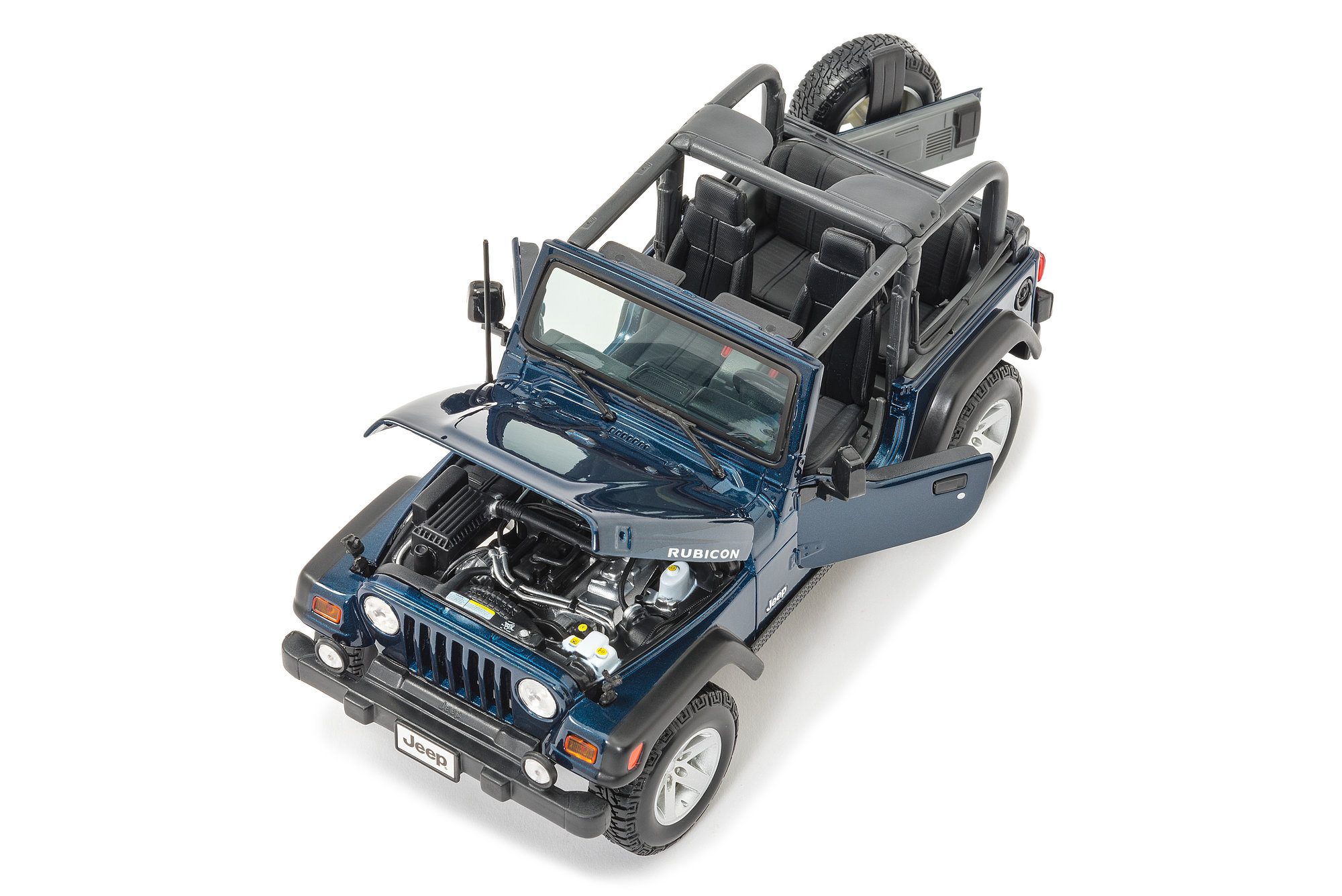 Maisto 1:18 Scale Jeep Wrangler Rubicon Toy | Quadratec