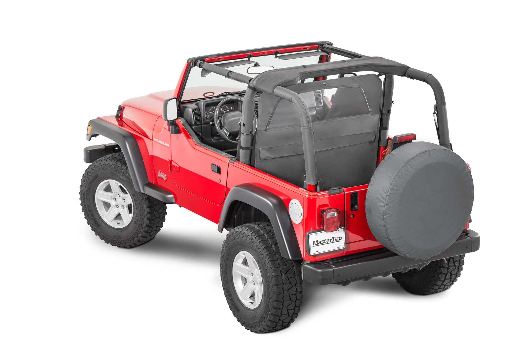 MasterTop Zip Down Windstopper for 80-06 Jeep CJ, Wrangler YJ & TJ |  Quadratec