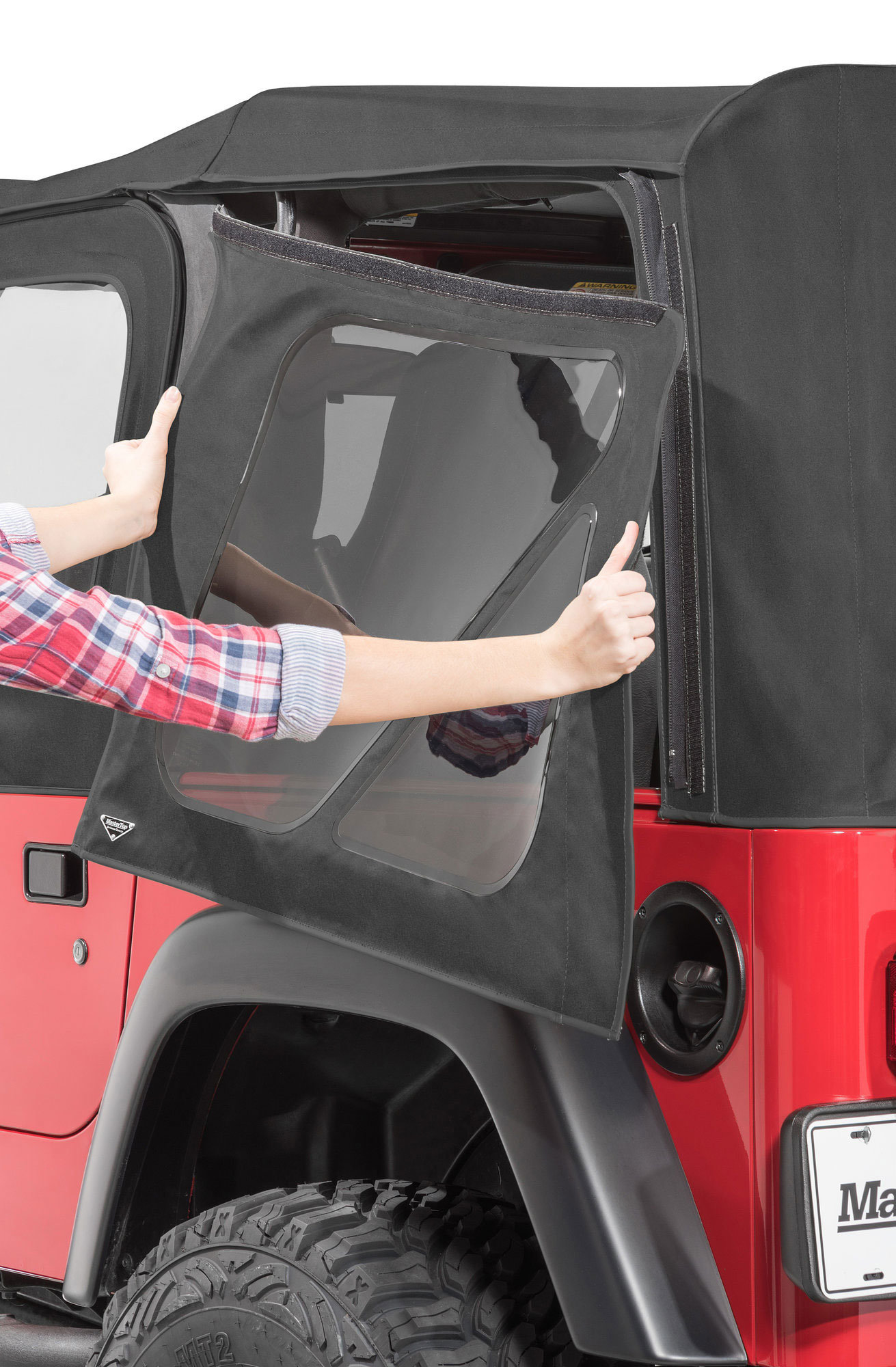 MasterTop Replacement Soft Top with Tinted Windows in MasterTwill