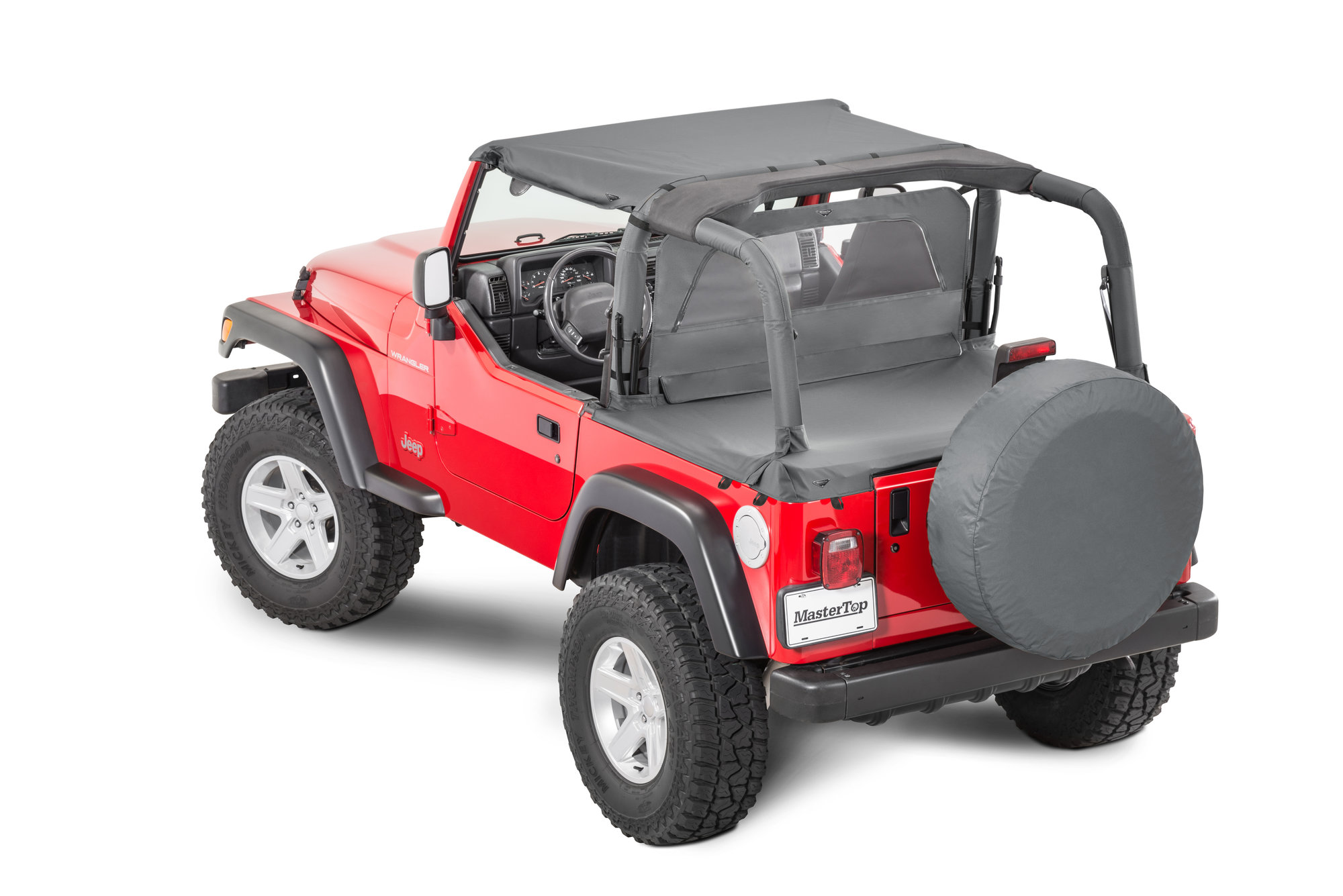 MasterTop Tonneau Cover for 97-02 Jeep Wrangler TJ | Quadratec