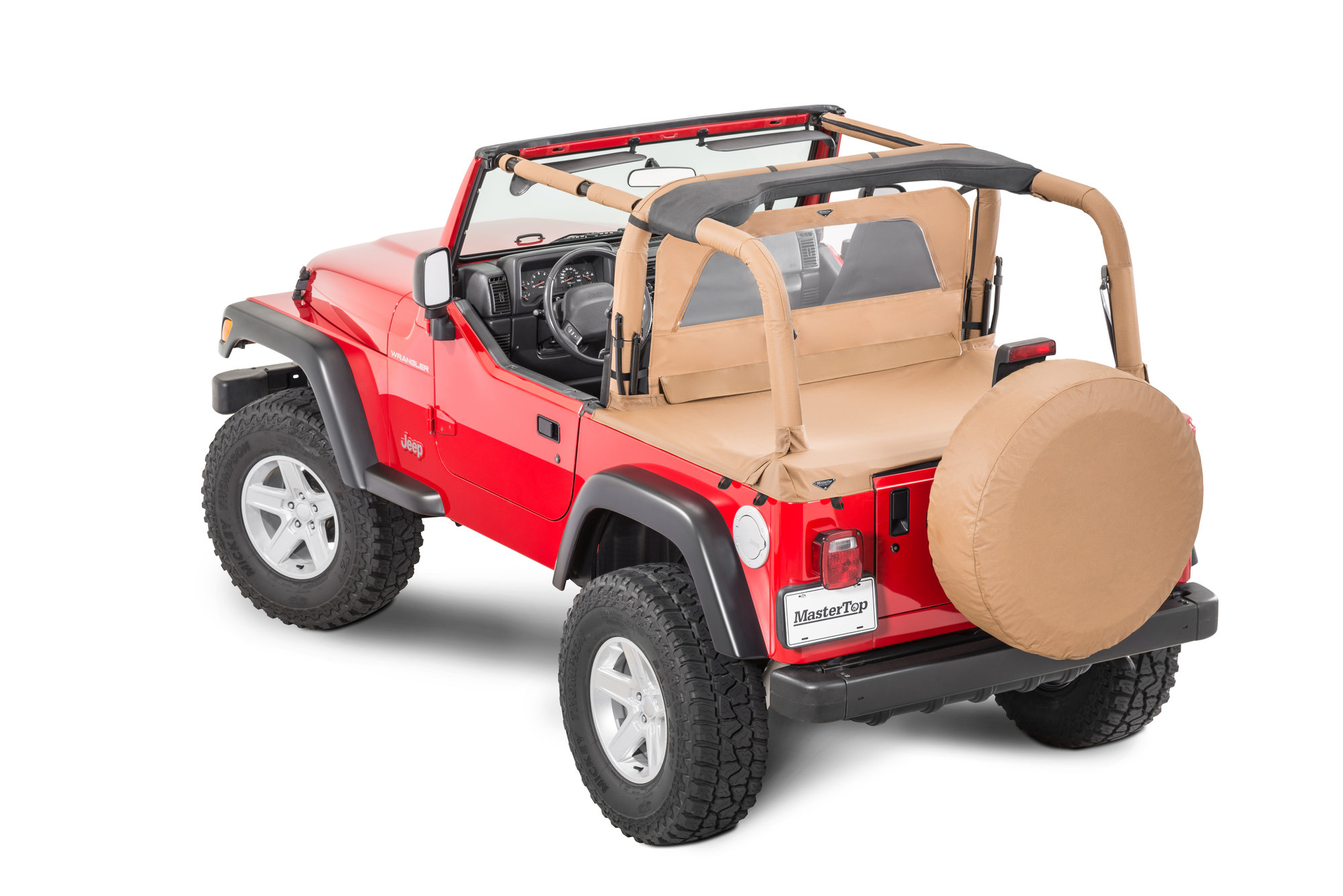 MasterTop Tonneau Cover for 97-02 Jeep Wrangler TJ | Quadratec