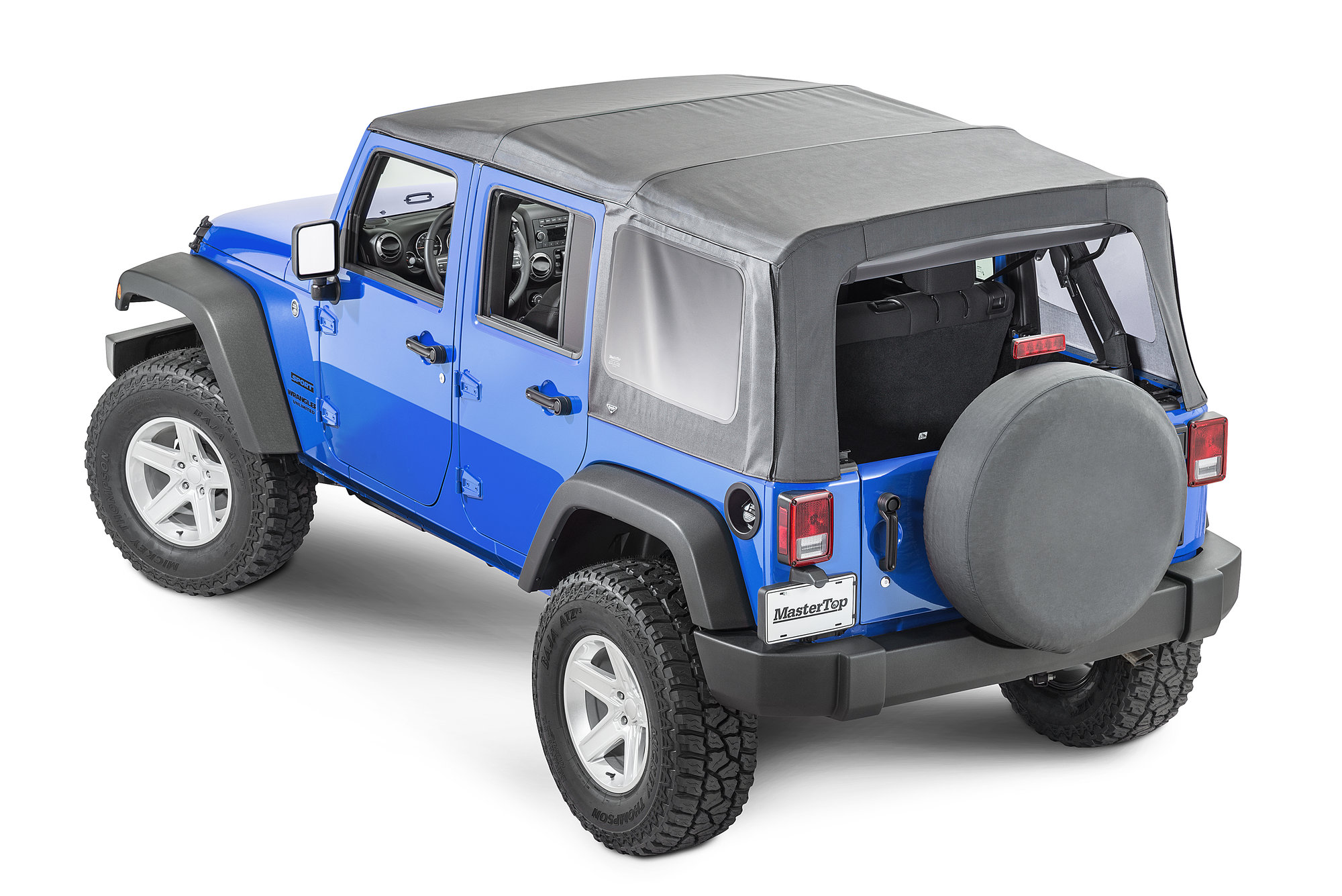 MasterTop Premium Replacement Soft Top for 07-18 Jeep Wrangler Unlimited JK  | Quadratec