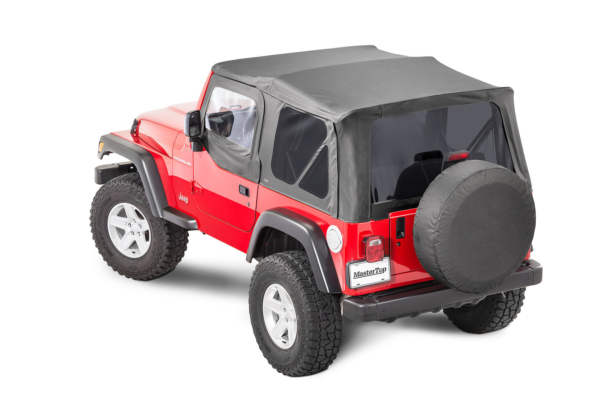 Soft Top Replacement Spice Half Doors Jeep Wrangler TJ (9706