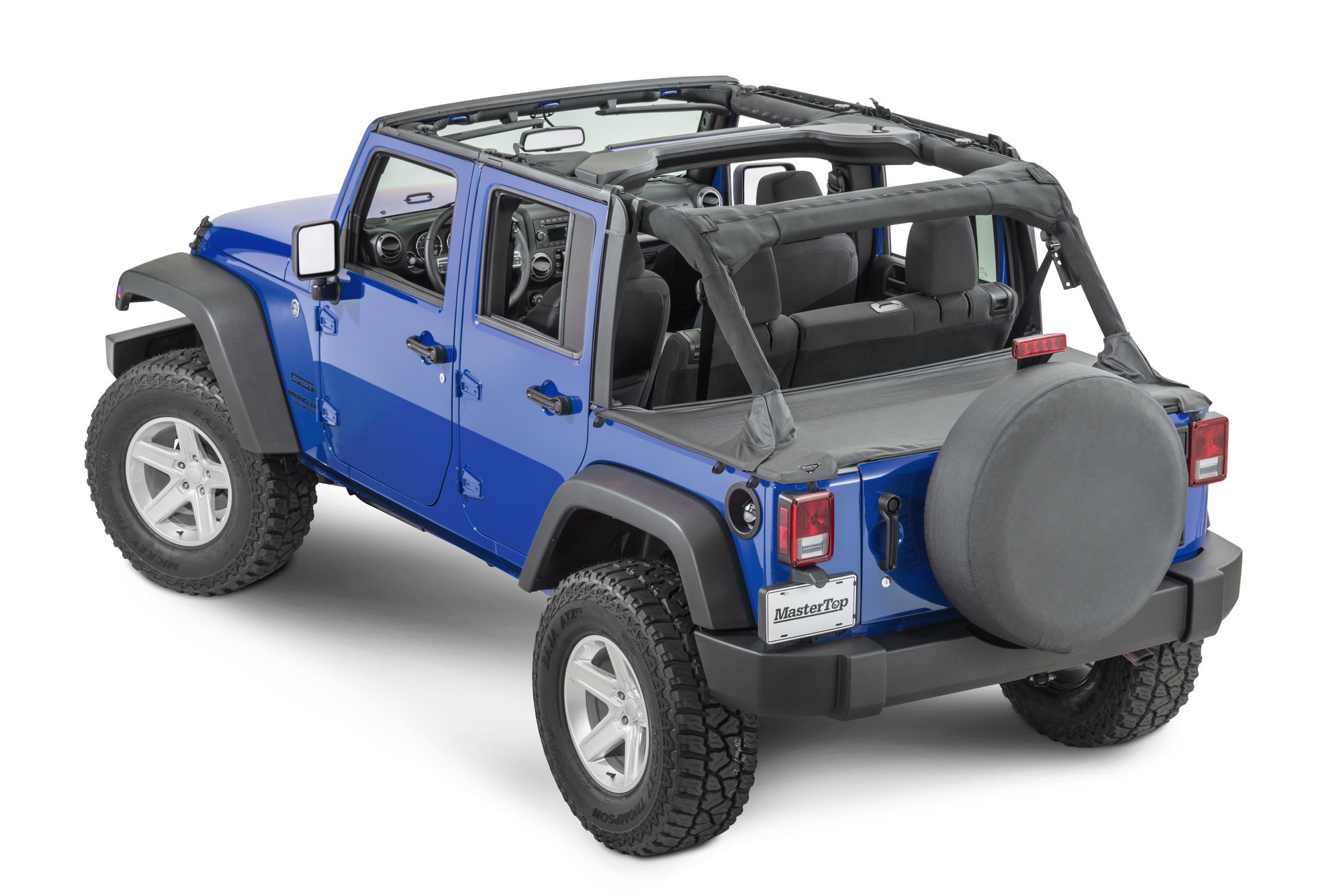 MasterTop 14500435 Tonneau Cover for 07-18 Jeep Wrangler Unlimited JK |  Quadratec