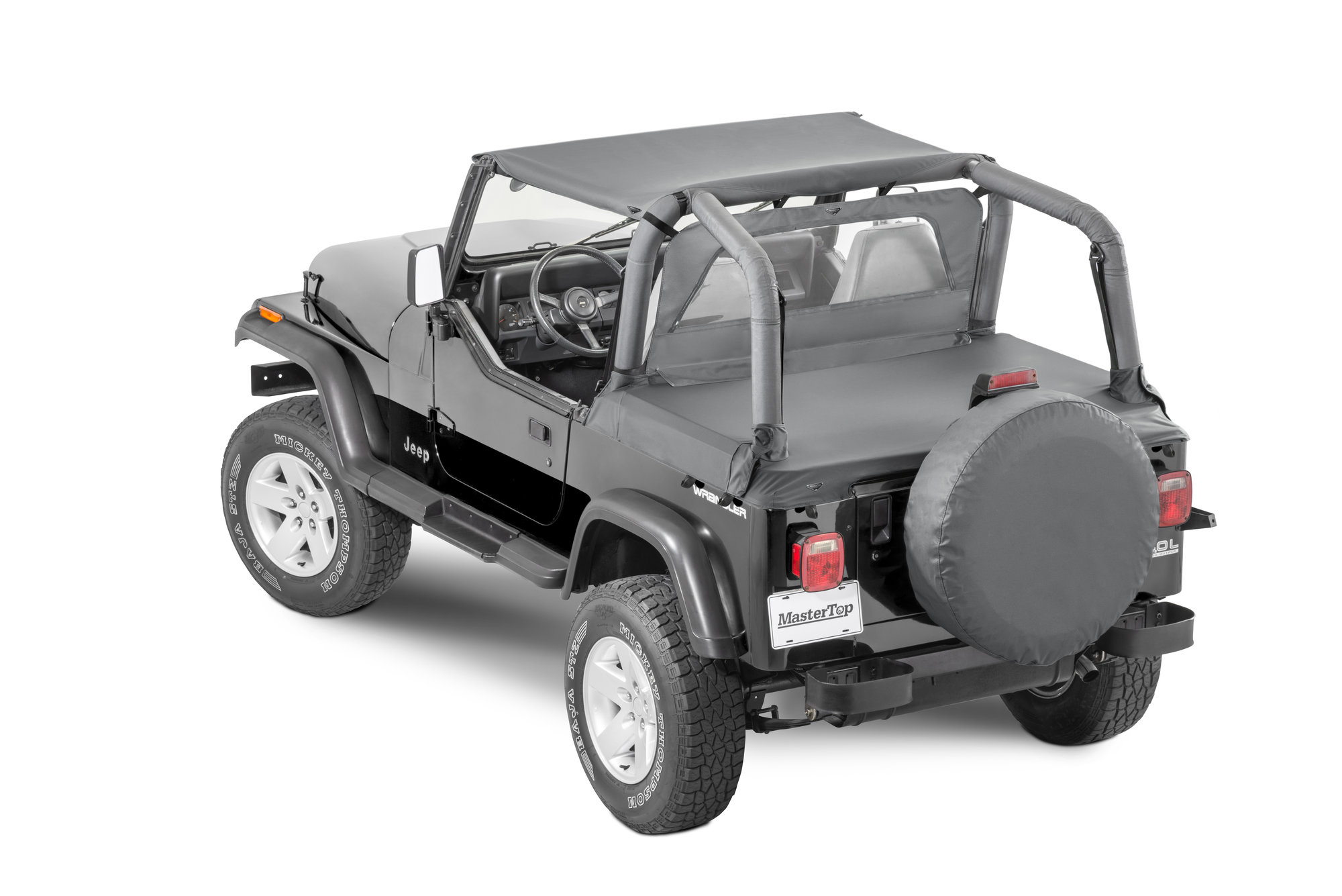 MasterTop Tonneau Cover for 92-95 Jeep Wrangler YJ | Quadratec