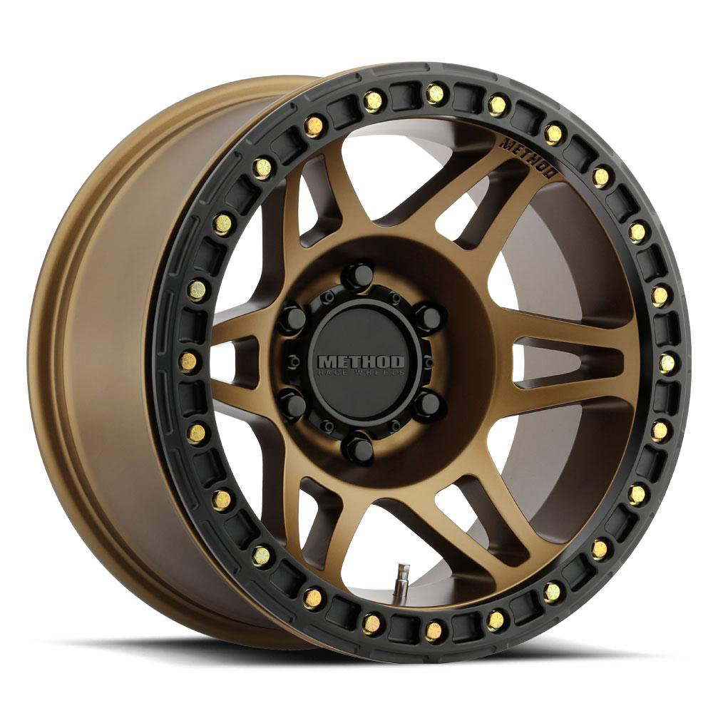 Method Race Wheels MR106 Bronze Beadlock Alloy Wheel in 17x9 Size with