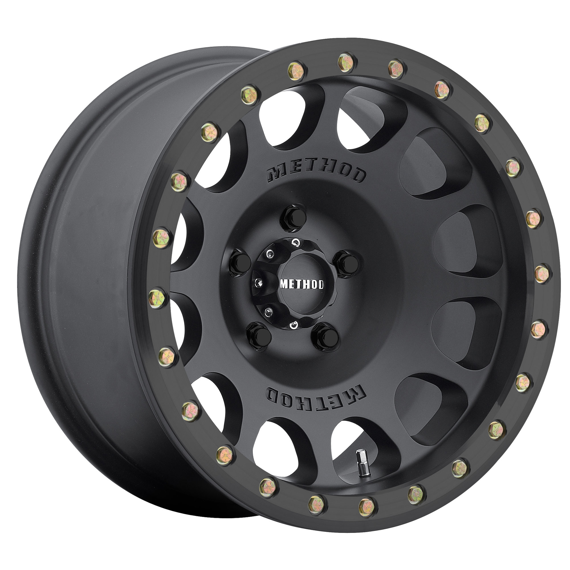 Method Race Wheels Mr105 Black Beadlock Alloy Wheel In
