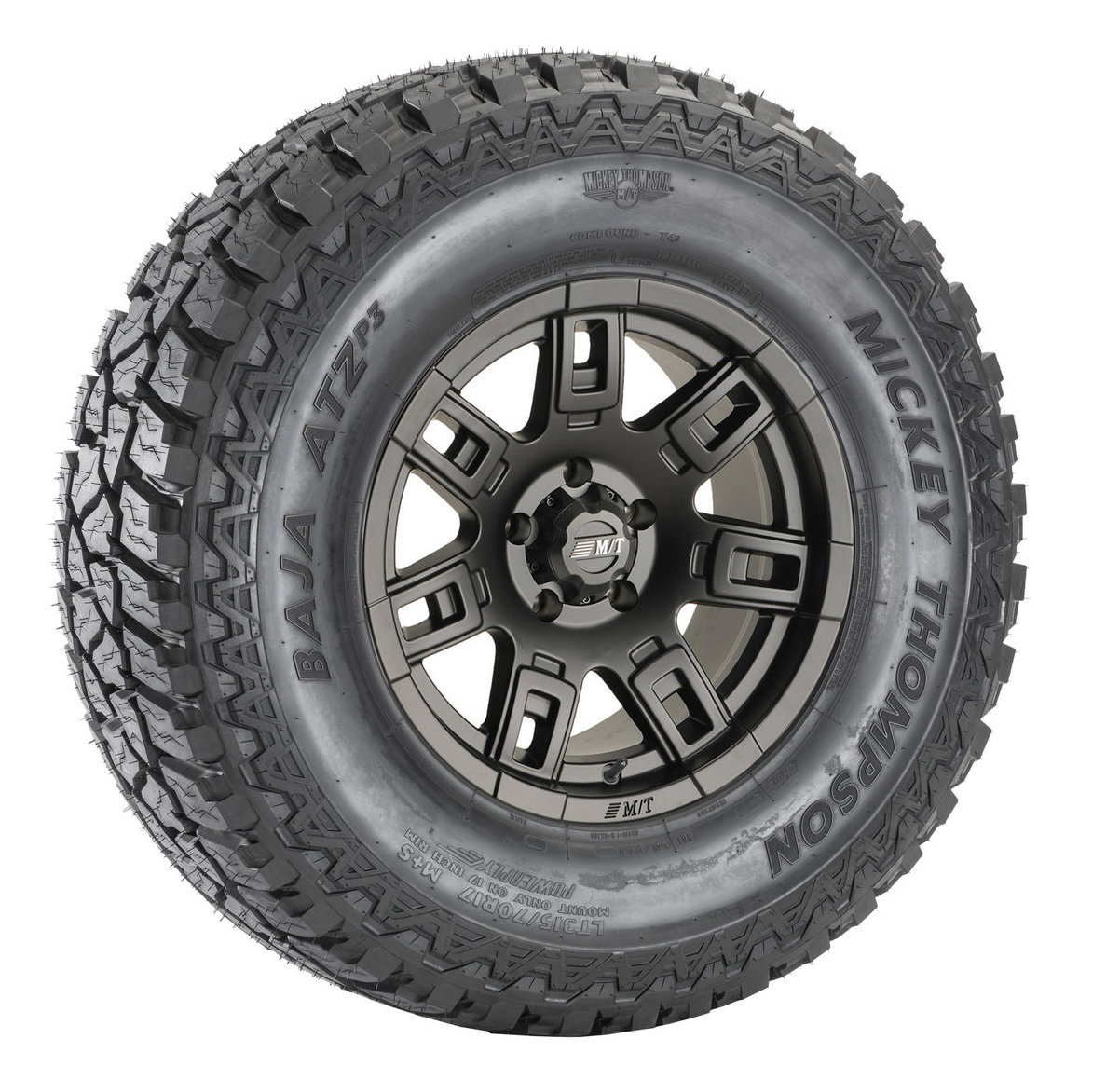 Mickey Thompson Baja Atzp3 Radial Tire On Sidebiter Ii